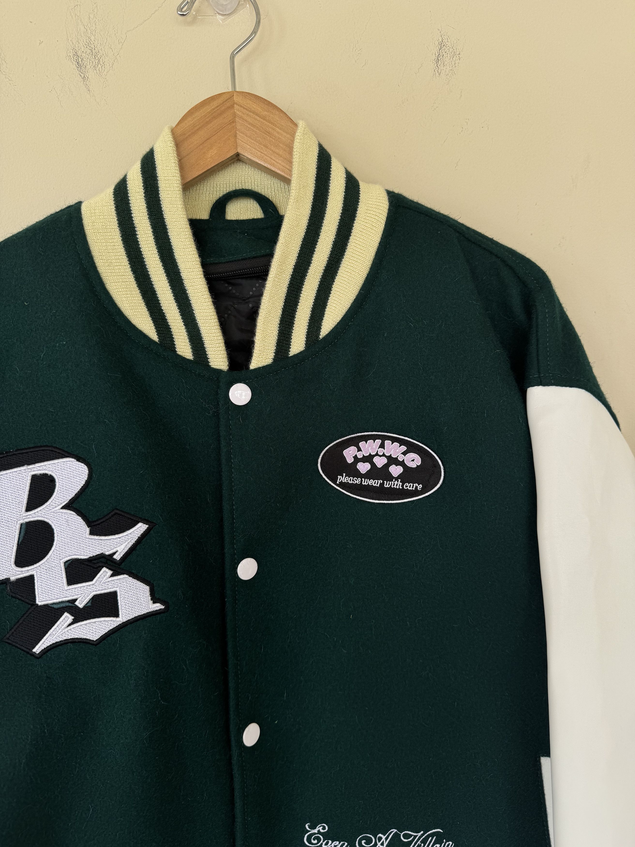 Vintage Hero Varsity Bomber Jacket Size US XXL / EU 58 / 5 - 4 Thumbnail