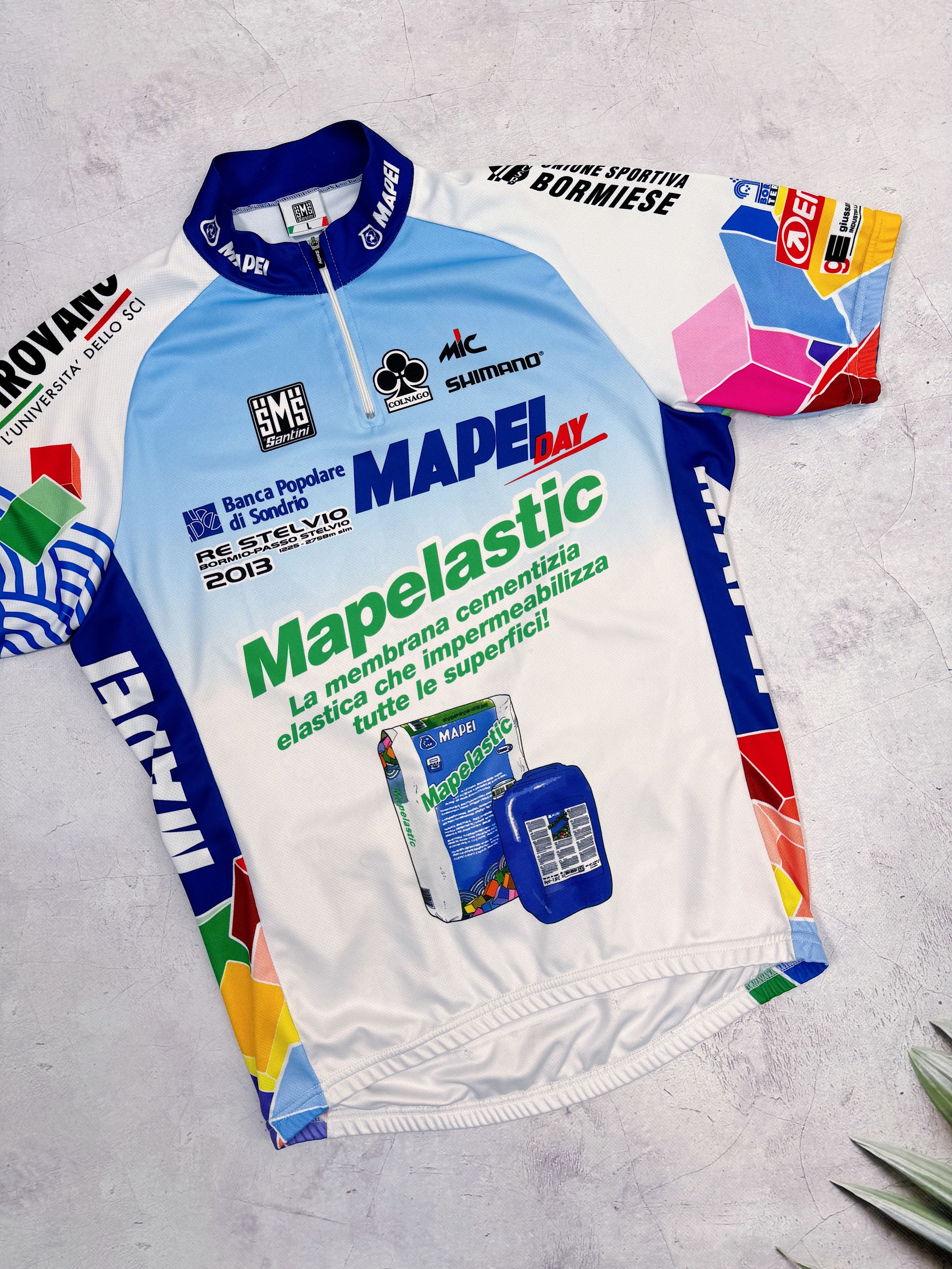Sports Specialties × Vintage Santini Mapei Day Cycling Jersey Colnago 2013 Size US M / EU 48-50 / 2 - 5 Thumbnail