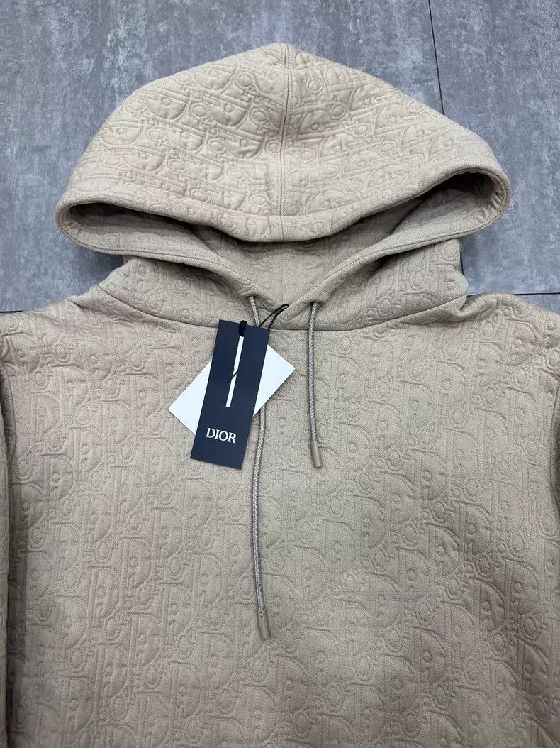 Dior Dior Embroidered hooded long-sleeved sweatshirt Size US L / EU 52-54 / 3 - 3 Thumbnail