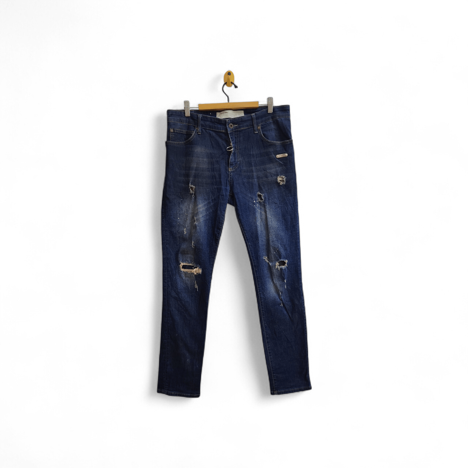 Off-White Off-White Distressed Jeans Size US 34 / EU 50 - 1 Thumbnail