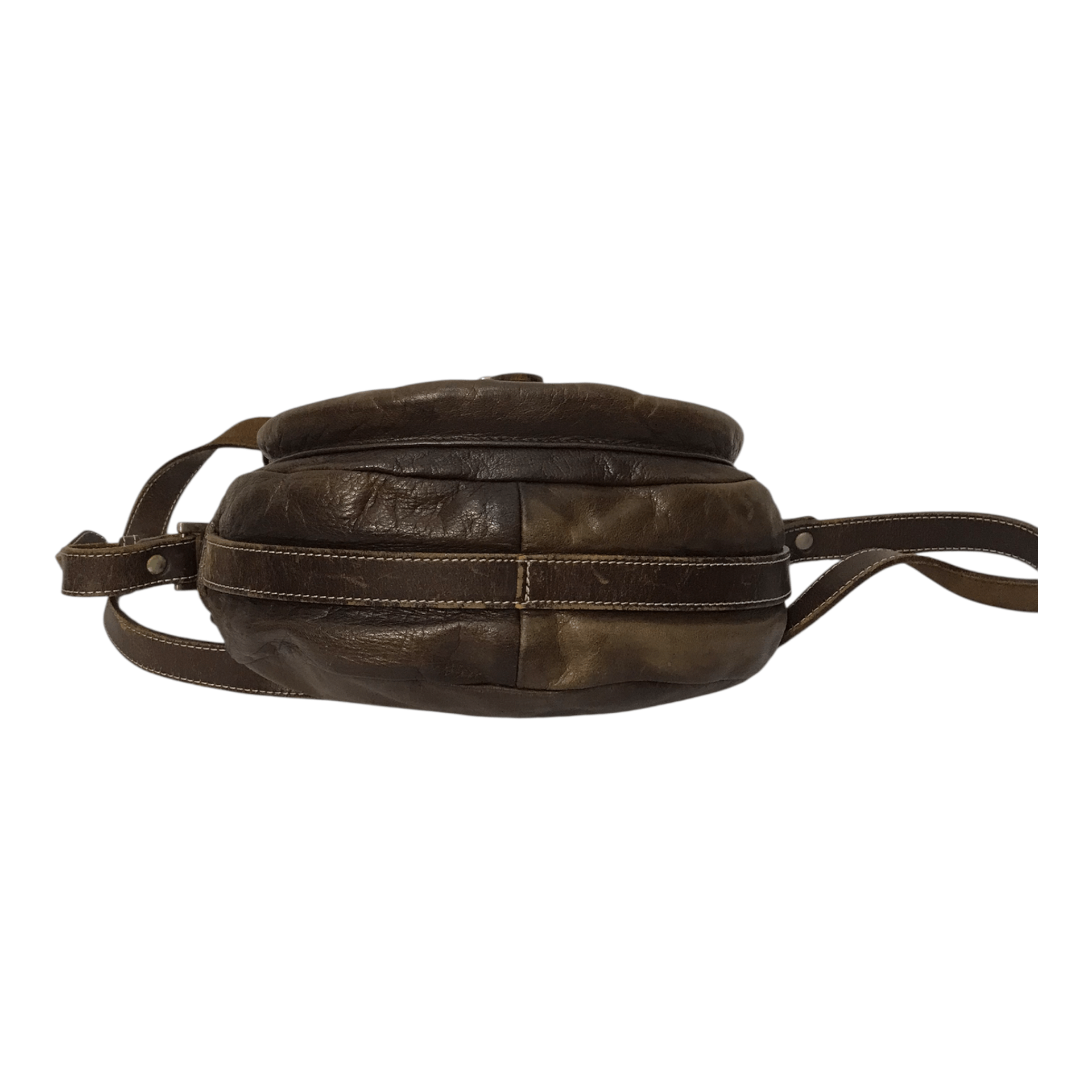 Leather Sazaby’S Studded Leather Snake Skin Sling Bag Size ONE SIZE - 6 Thumbnail