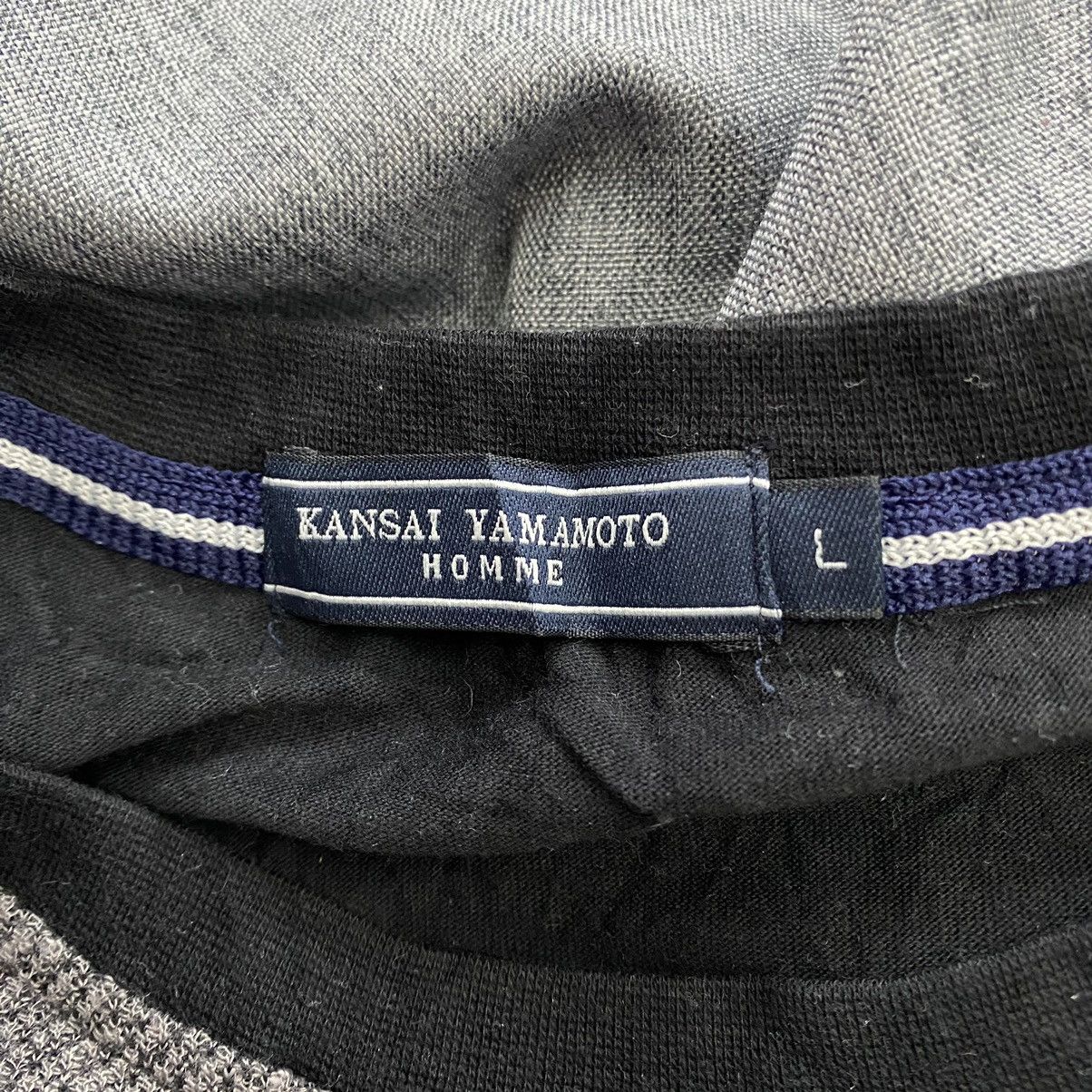 Japanese Brand × Kansai Yamamoto KANSAI YAMAMOTO HOMME Japan Brand Check Tartan Short Sleeve Size US L / EU 52-54 / 3 - 4 Thumbnail