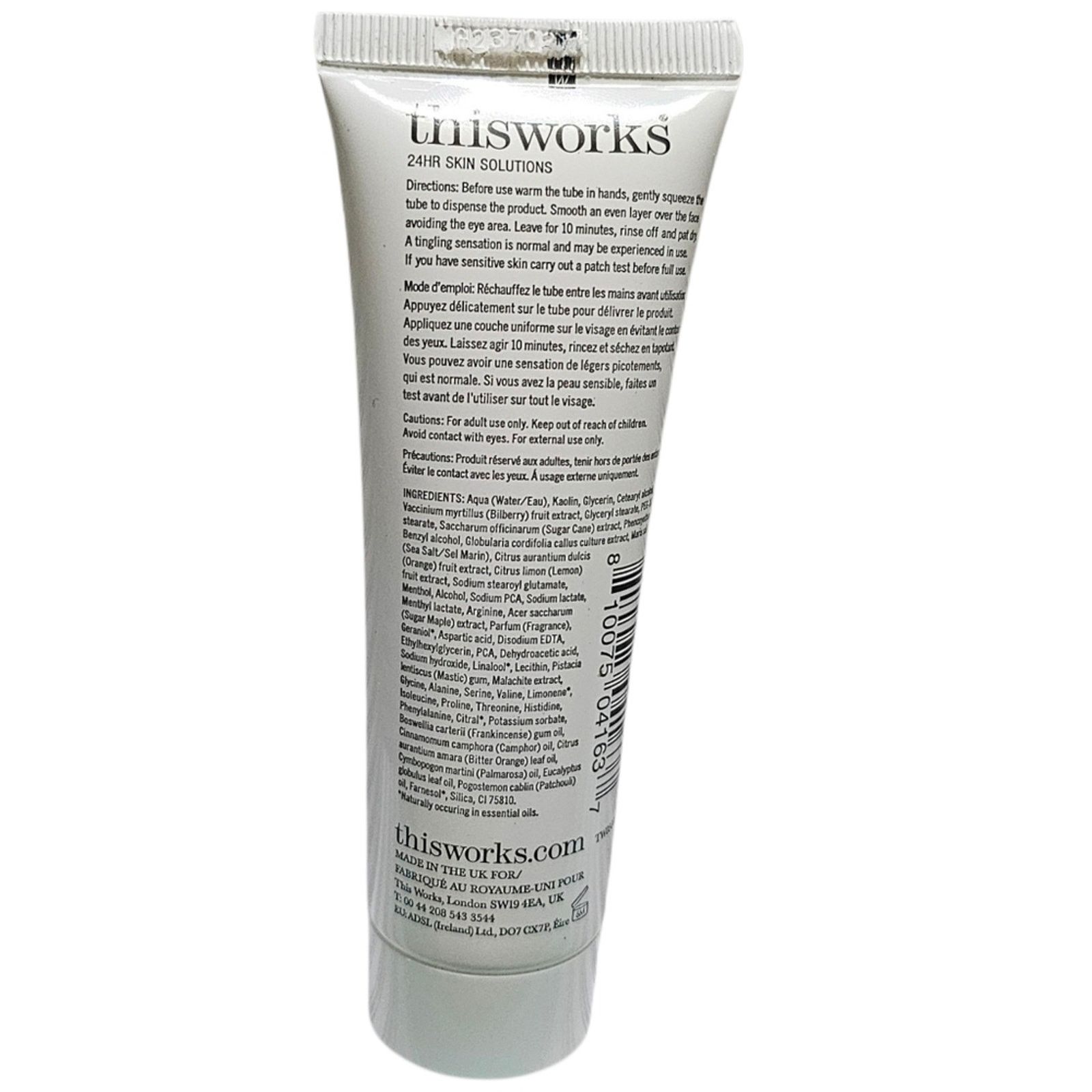 Other This Works, Evening Detox Clay Mask 50 ml / 1.7 fl oz, New Size ONE SIZE - 2 Thumbnail