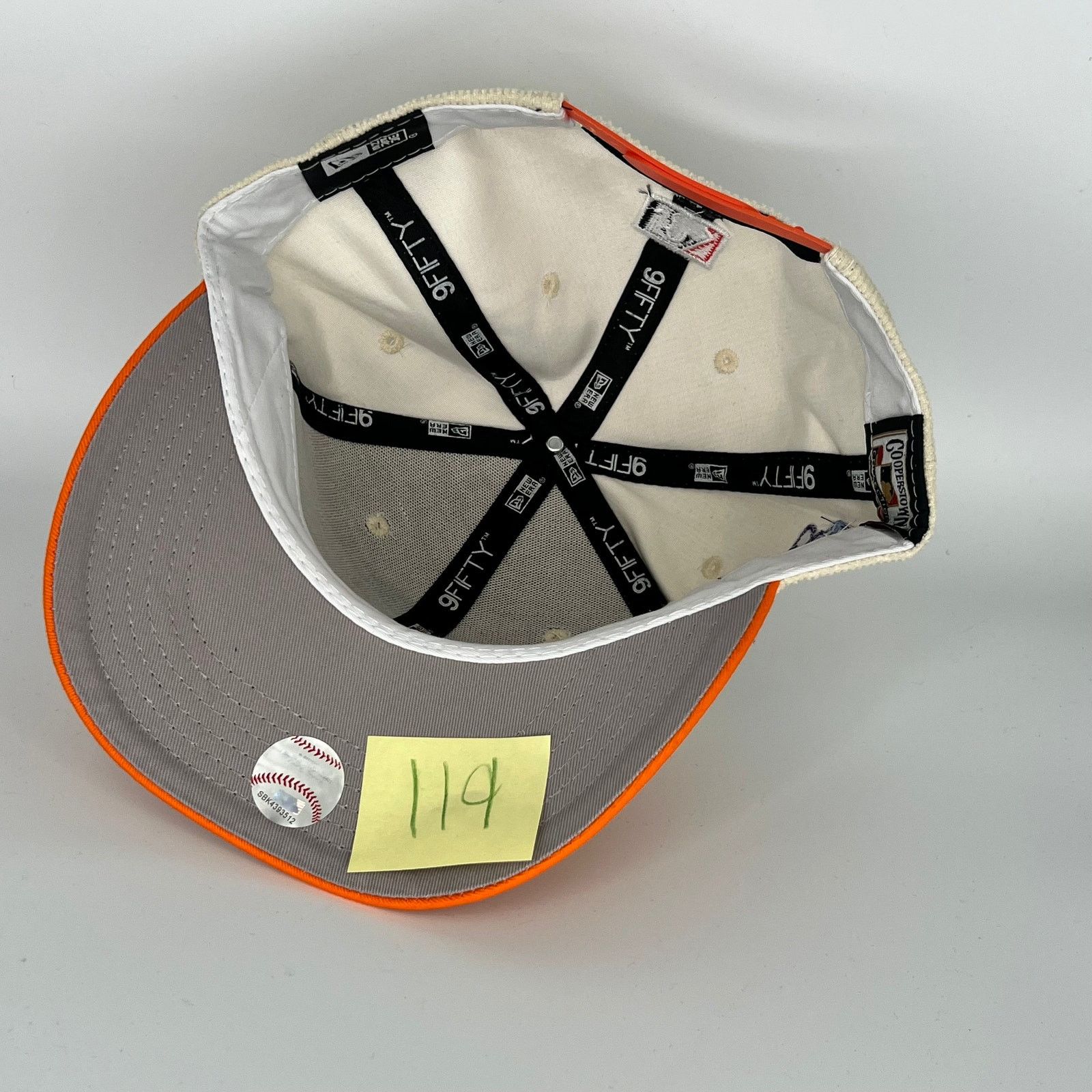 New Era Cream Orange Boston Red Sox '99 Boston All Star Game New Era Size ONE SIZE - 4 Thumbnail