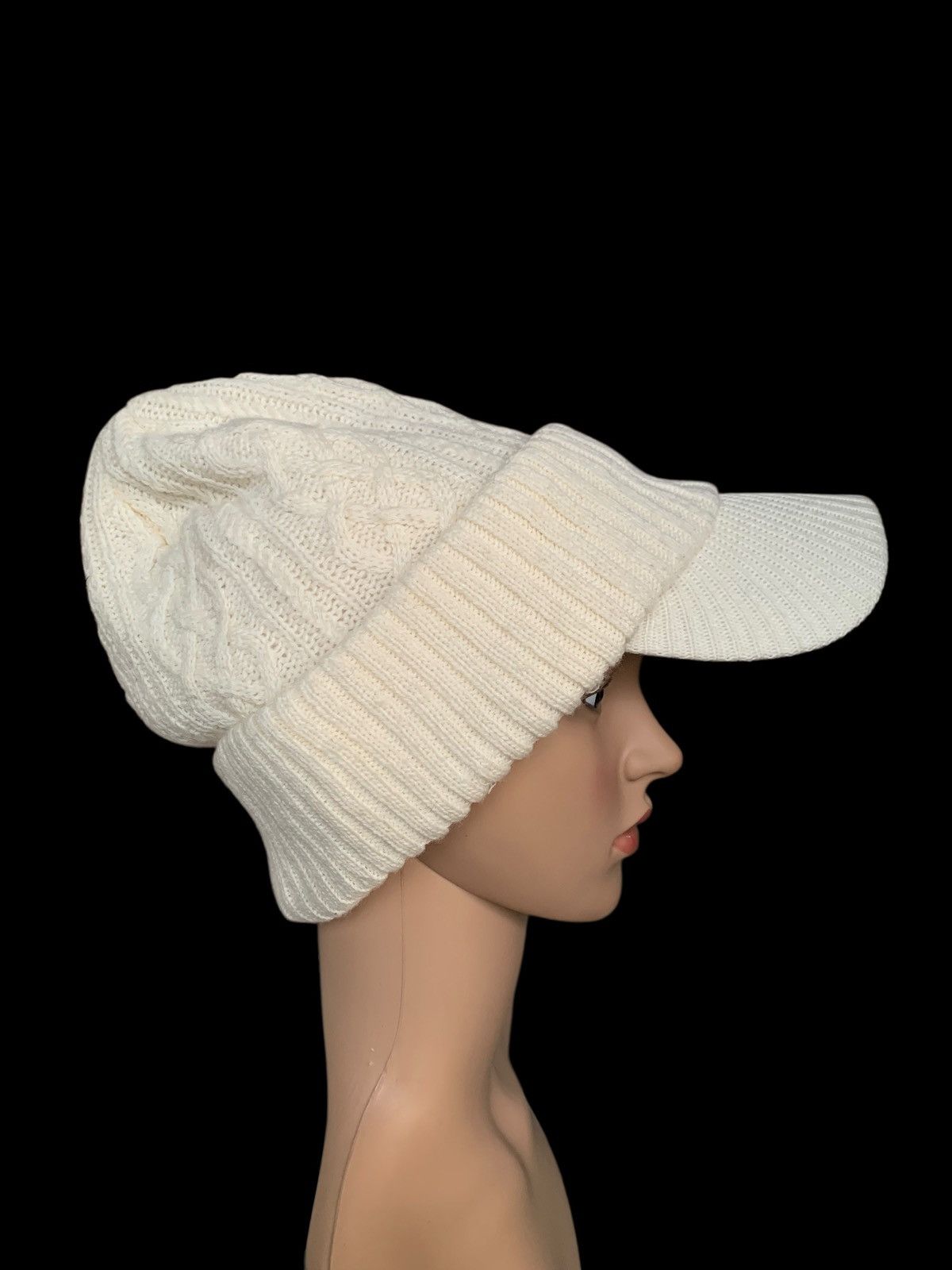 Japanese Brand × Kapital × Vintage Rare Ashworth Knitting Big Beanie Cap Japanese Style Size ONE SIZE - 2 Thumbnail