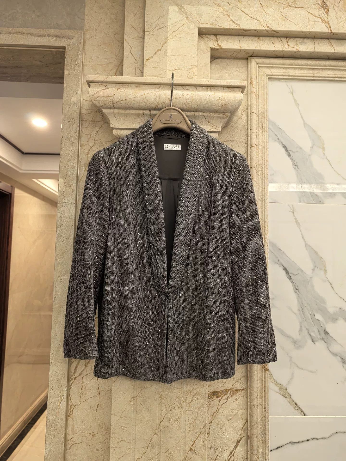 Brunello Cucinelli Silk-Linen Blazer