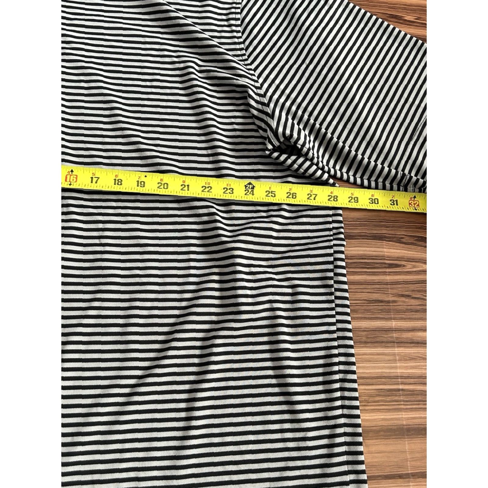 Cutter & Buck Cutter & Buck Golf Polo Shirt Gray Black Stripes 3XT Mens Size US XXL / EU 58 / 5 - 3 Thumbnail