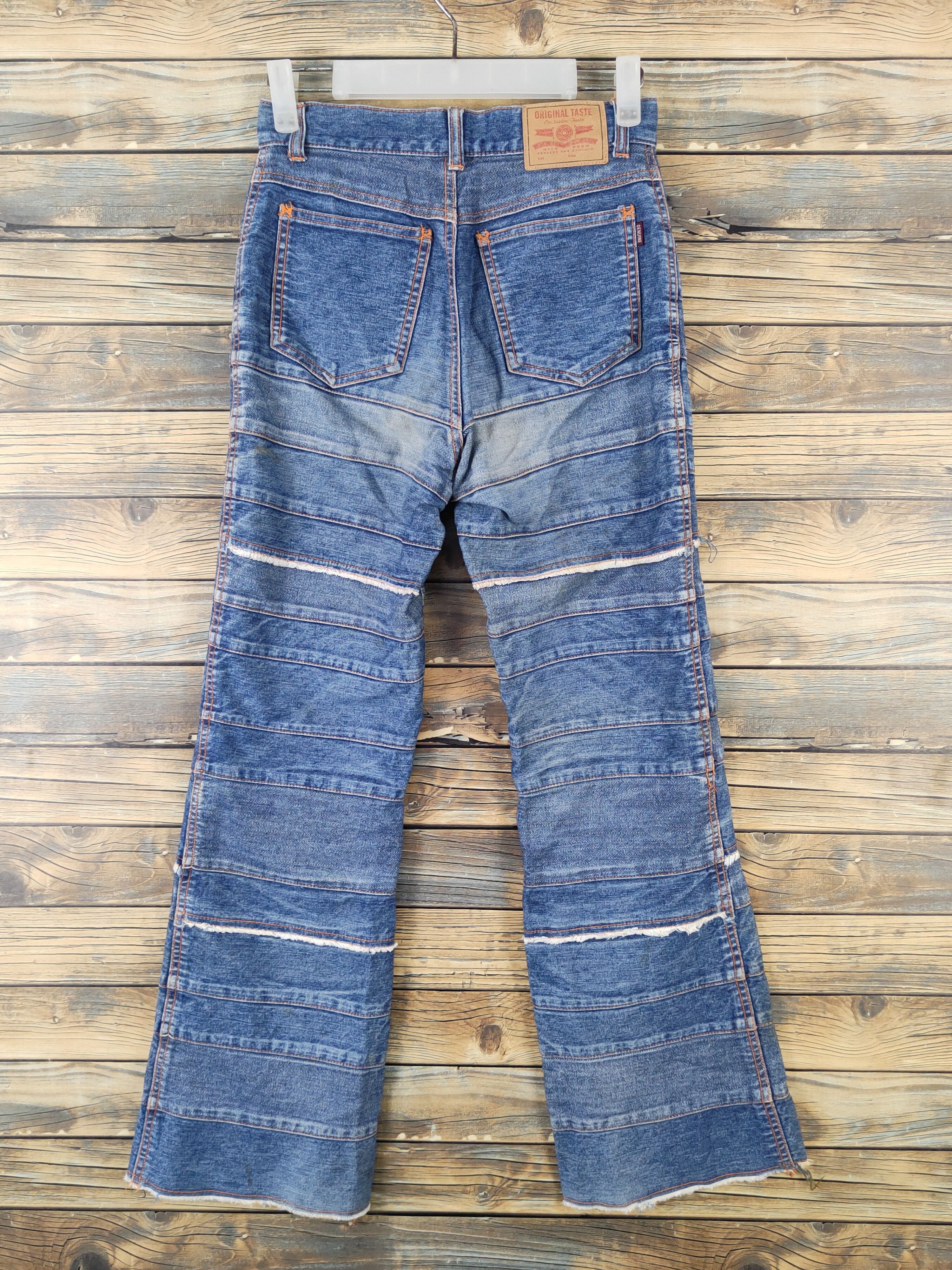 Japanese Brand DL Hagi Stye Like Hysteric Back & Forth denim Pants #W1593 Size US 27 - 8 Thumbnail