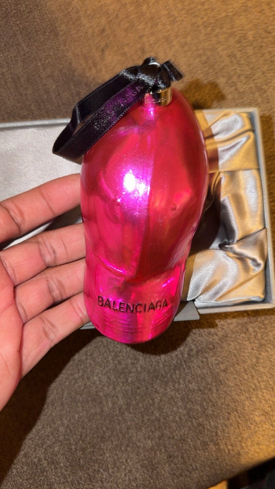 Balenciaga Balenciaga Pink Cap Ornament/ Charm $590 Retail Size ONE SIZE - 3 Thumbnail