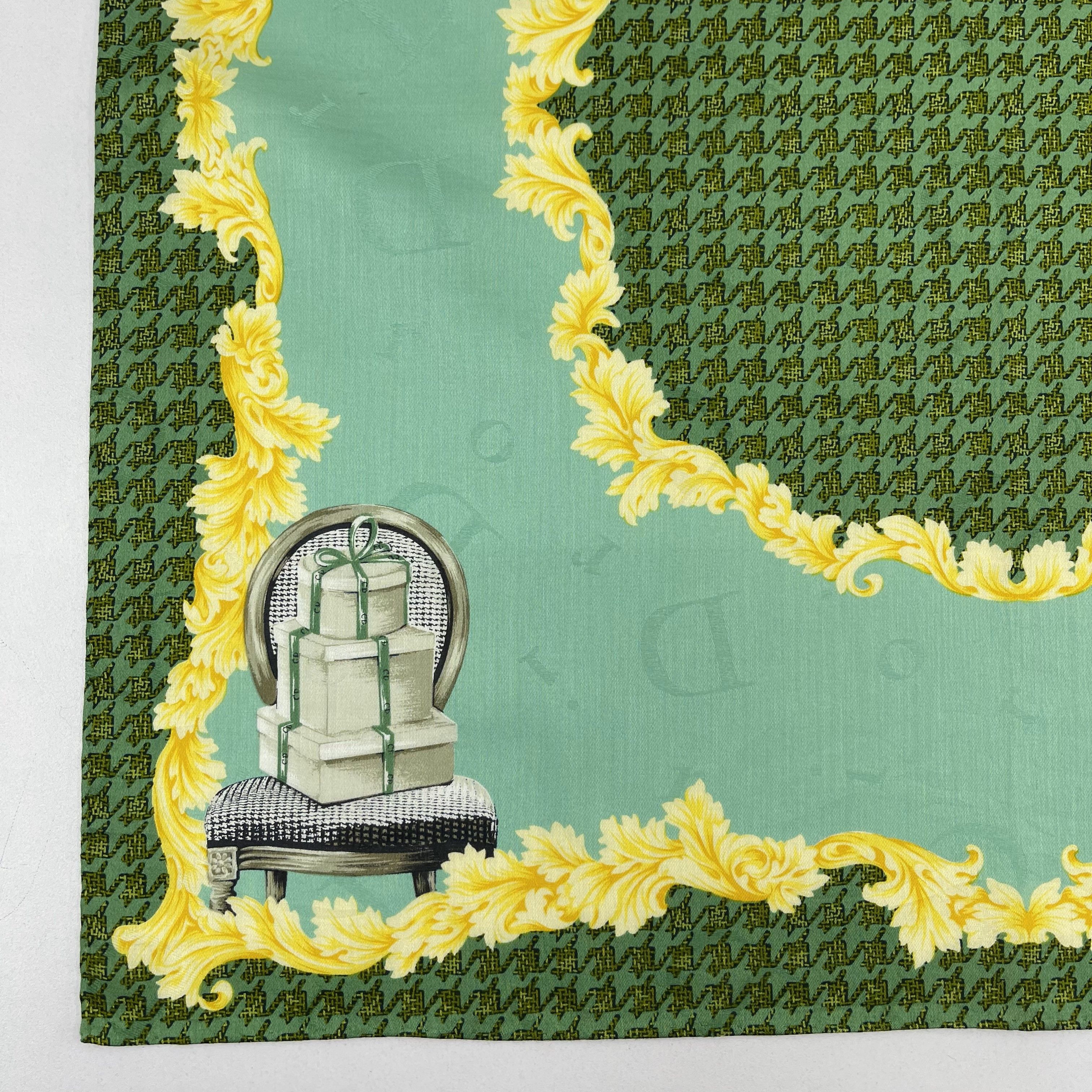 Christian Dior Monsieur Christian Dior Handkerchief / Neckerchief / Bandana - 4185 Size ONE SIZE - 5 Thumbnail