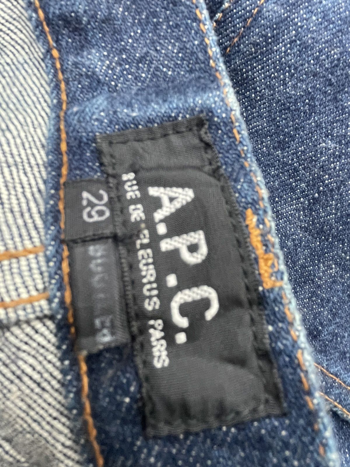 A.P.C. × Vintage Vintage APC Selvedge Denim Size US 28 / EU 44 - 13 Thumbnail