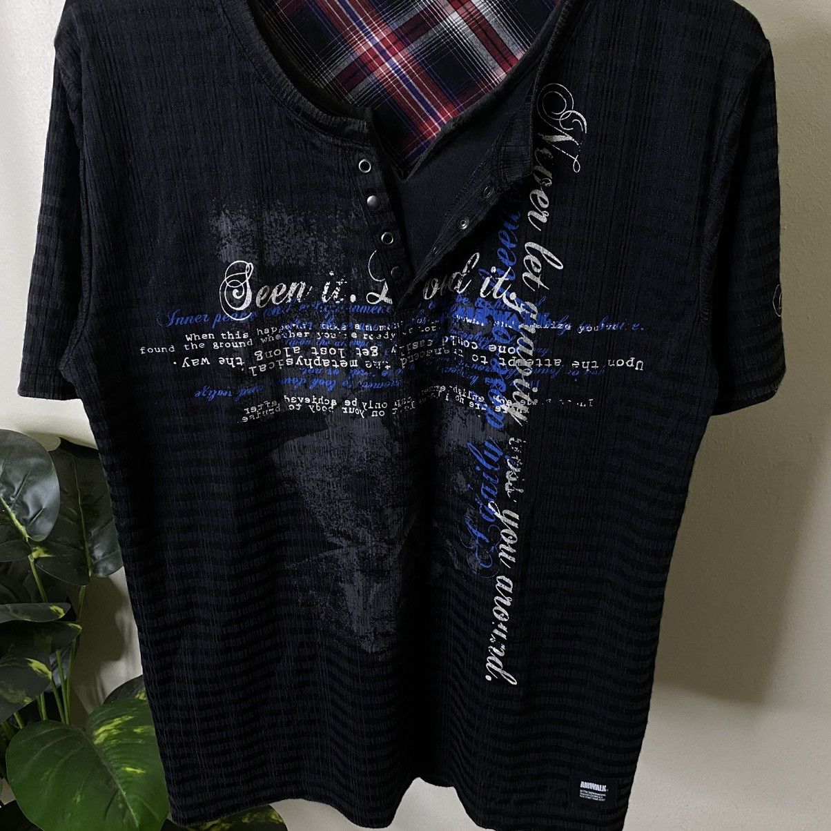 If Six Was Nine Airwalk Seditionaries Poem Cyber Gothic Punk Grunge LGB Tee Size US L / EU 52-54 / 3 - 2 Thumbnail