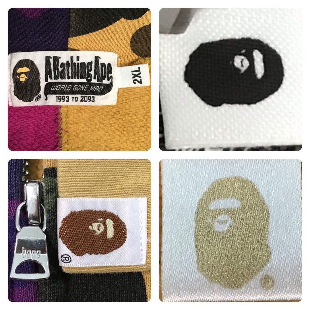 Bape BAPE head full zip hoodie 1st camo purple camo a bathing ape Size US XXL / EU 58 / 5 - 7 Thumbnail
