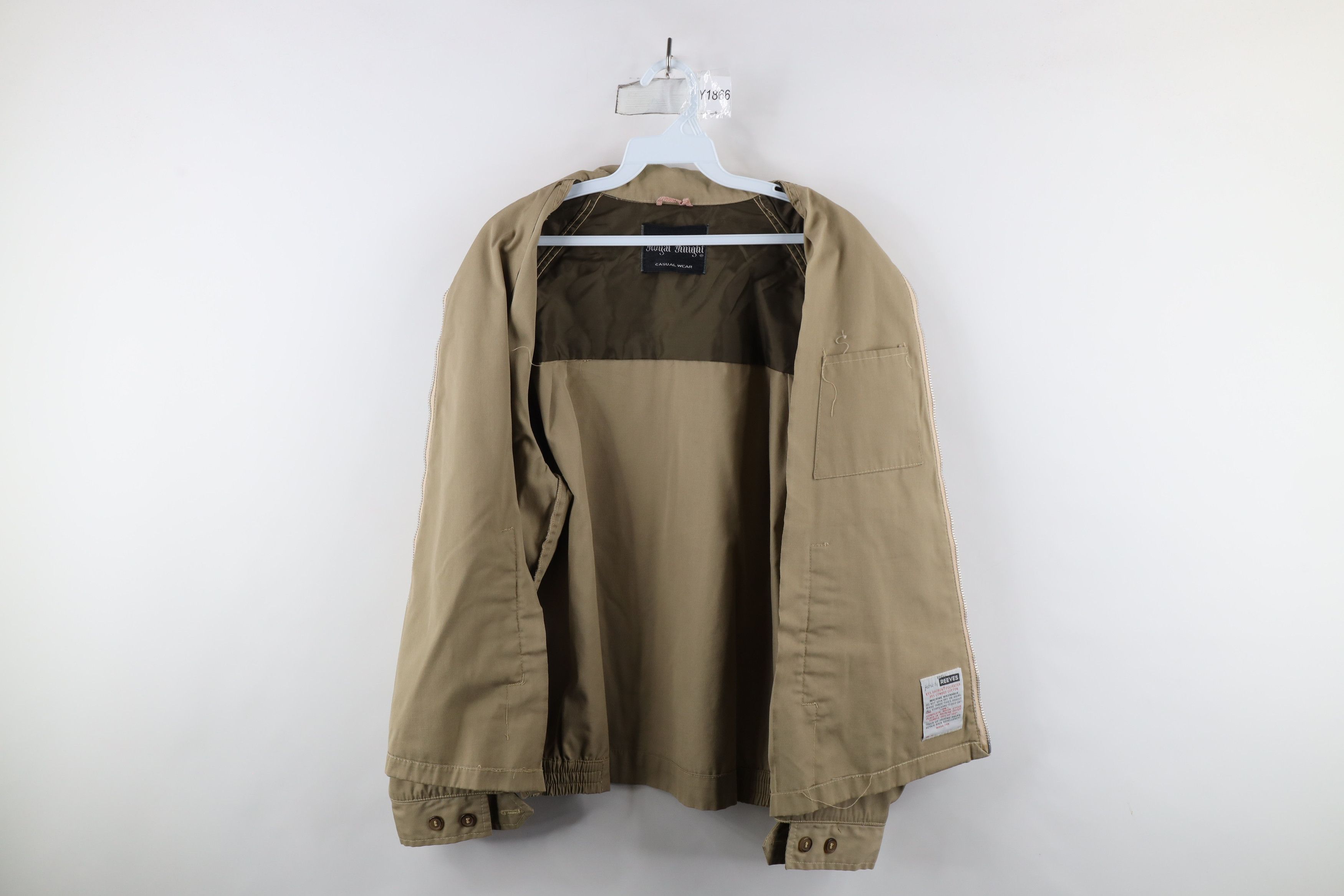 Vintage Vintage 70s Streetwear Cafe Racer Bomber Jacket Beige USA Size US M / EU 48-50 / 2 - 8 Thumbnail