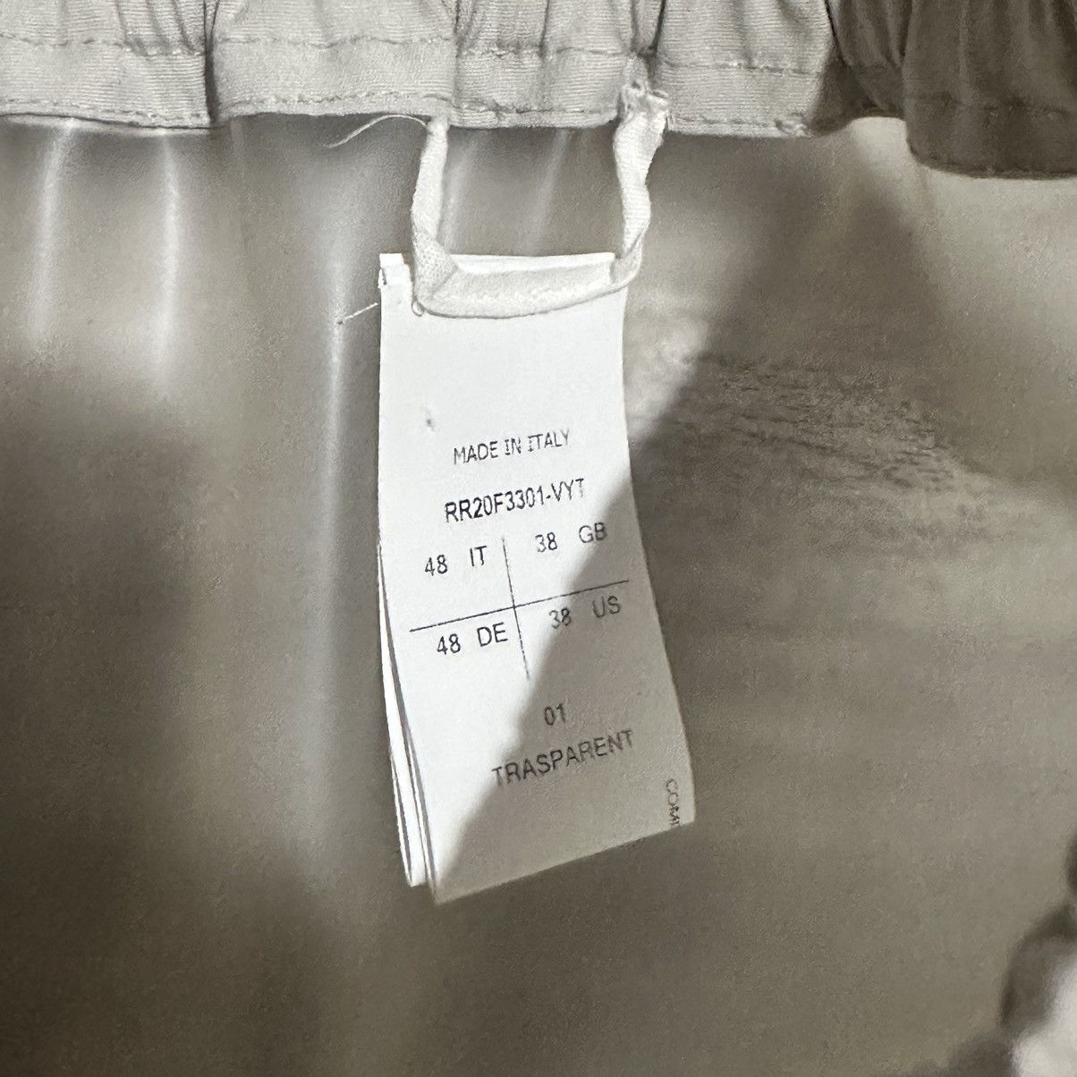 Rick Owens Rick Owens Transparent Shorts Size US 30 / EU 46 - 4 Thumbnail