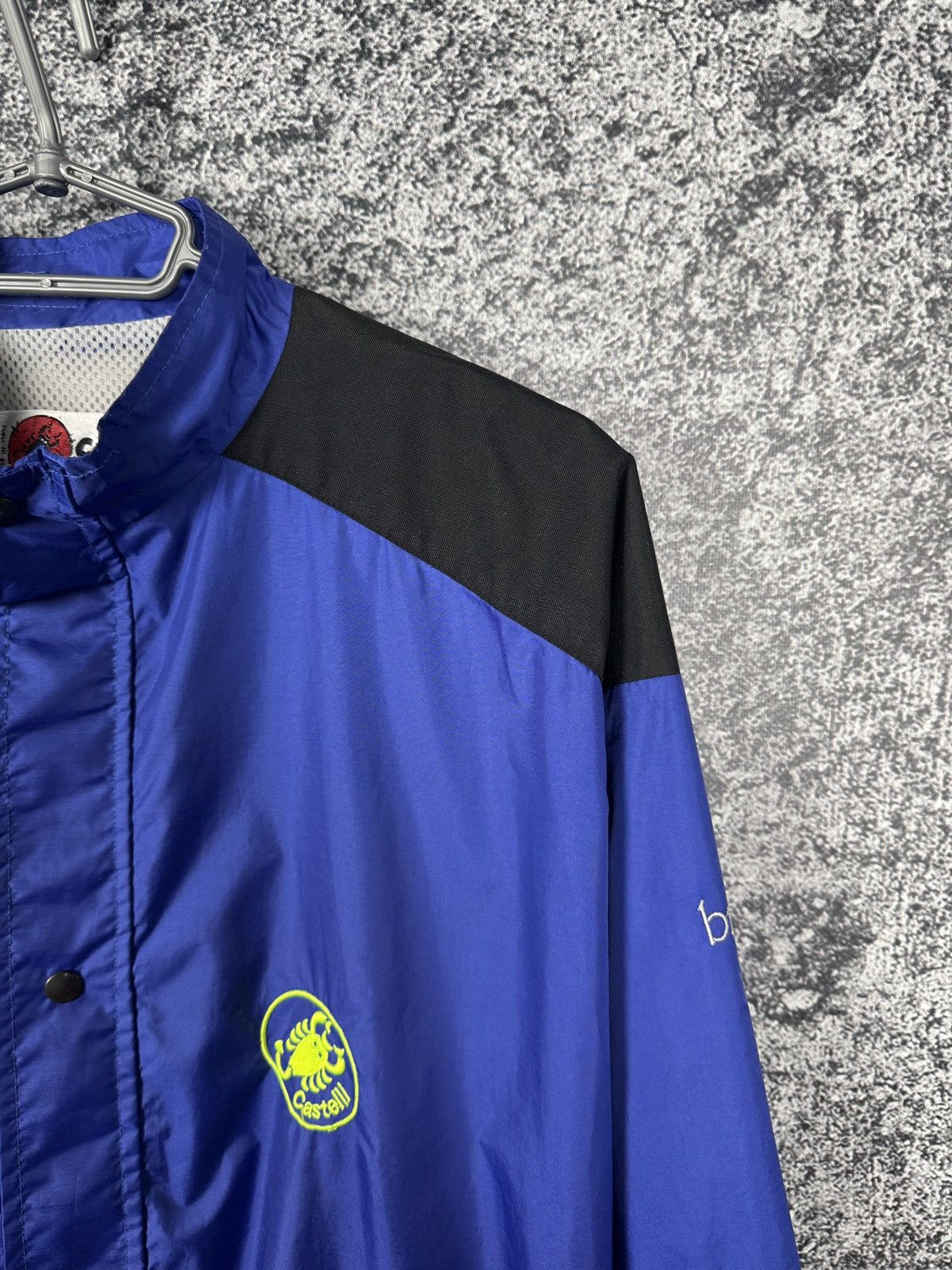 Vintage Castelli Italia Vintage Full Zip Cycling Jacket Windbreaker Size US XL / EU 56 / 4 - 2 Thumbnail
