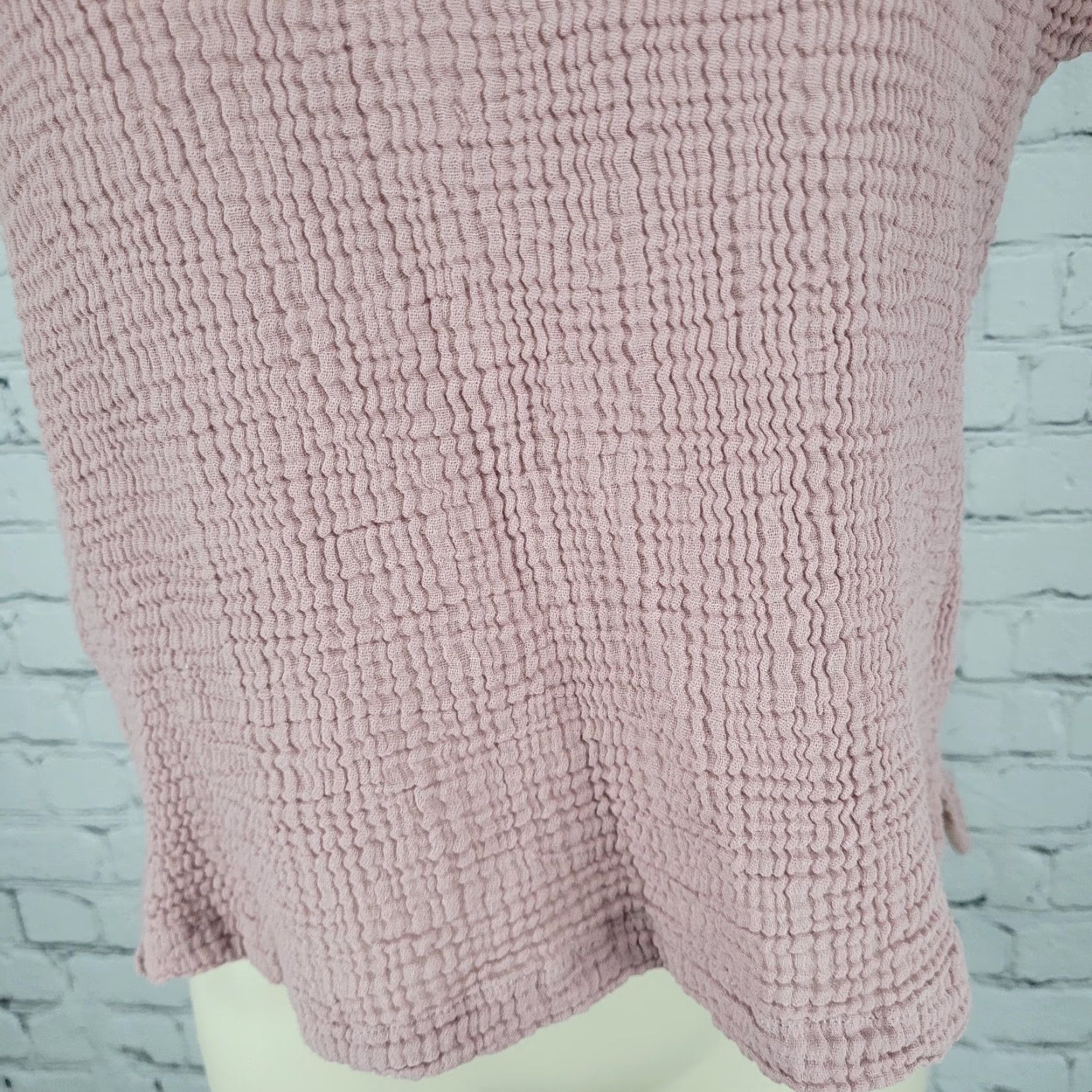 Vintage Decjuba Pink Cotton Short Sleeve Top Women Small S Basic Casual Pullover Size S / US 4 / IT 40 - 7 Thumbnail