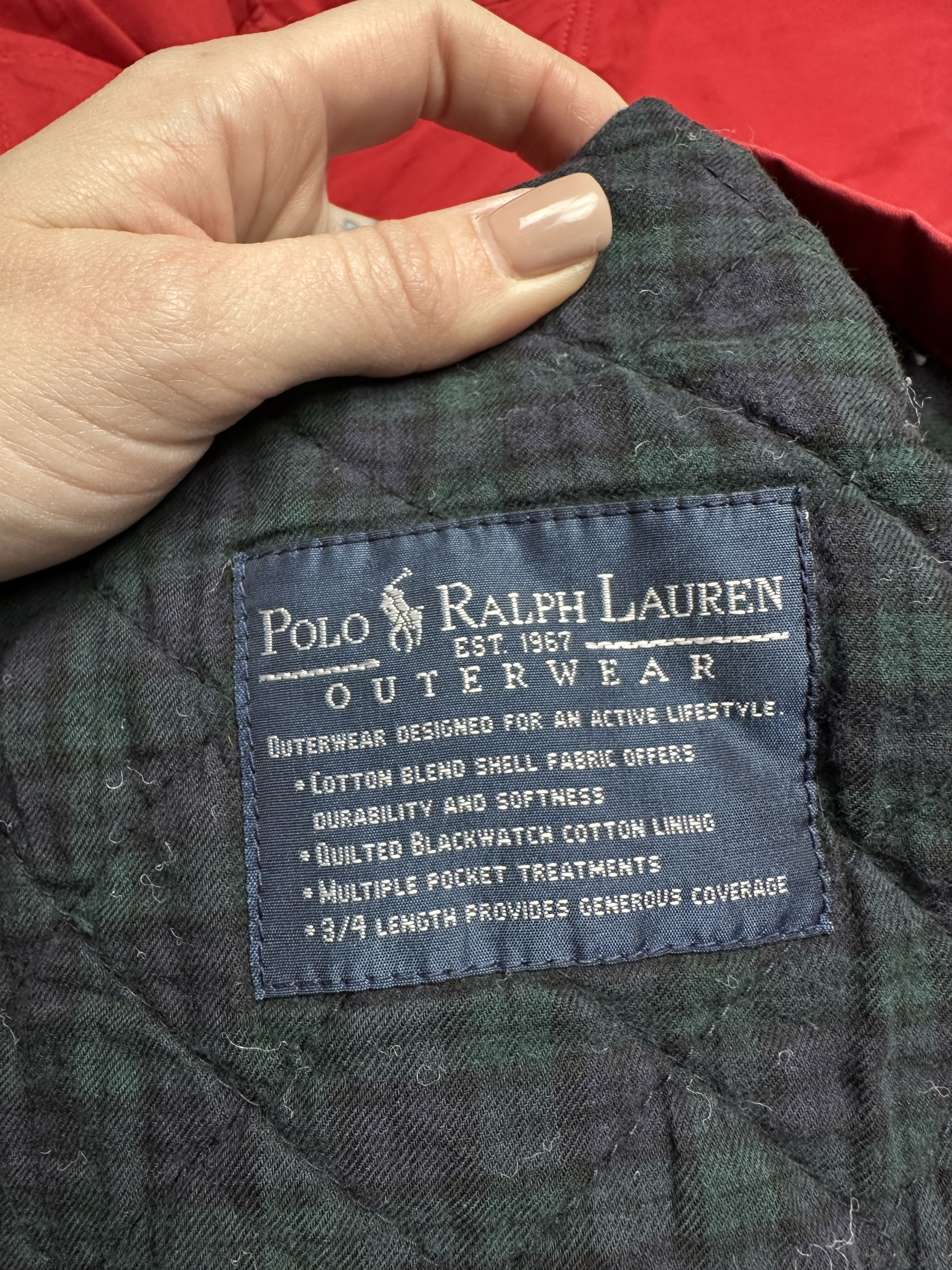 Polo Ralph Lauren Polo Ralph Lauren Vintage Mens Cotton Jacket Size US L / EU 52-54 / 3 - 8 Thumbnail