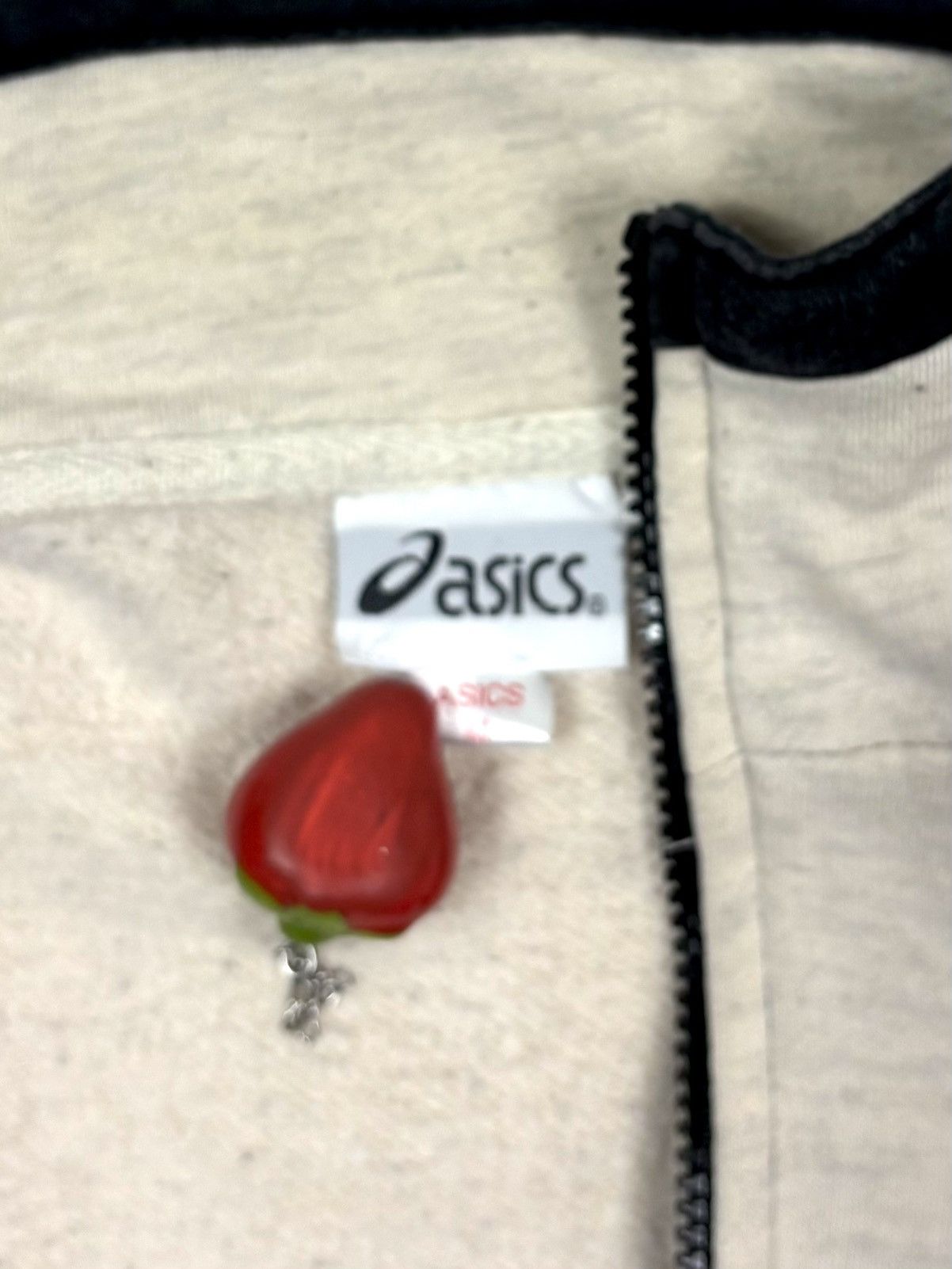 Asics Vintage 1990s Asics Piping Stripe Half-Zip Pullover Size US L / EU 52-54 / 3 - 6 Thumbnail