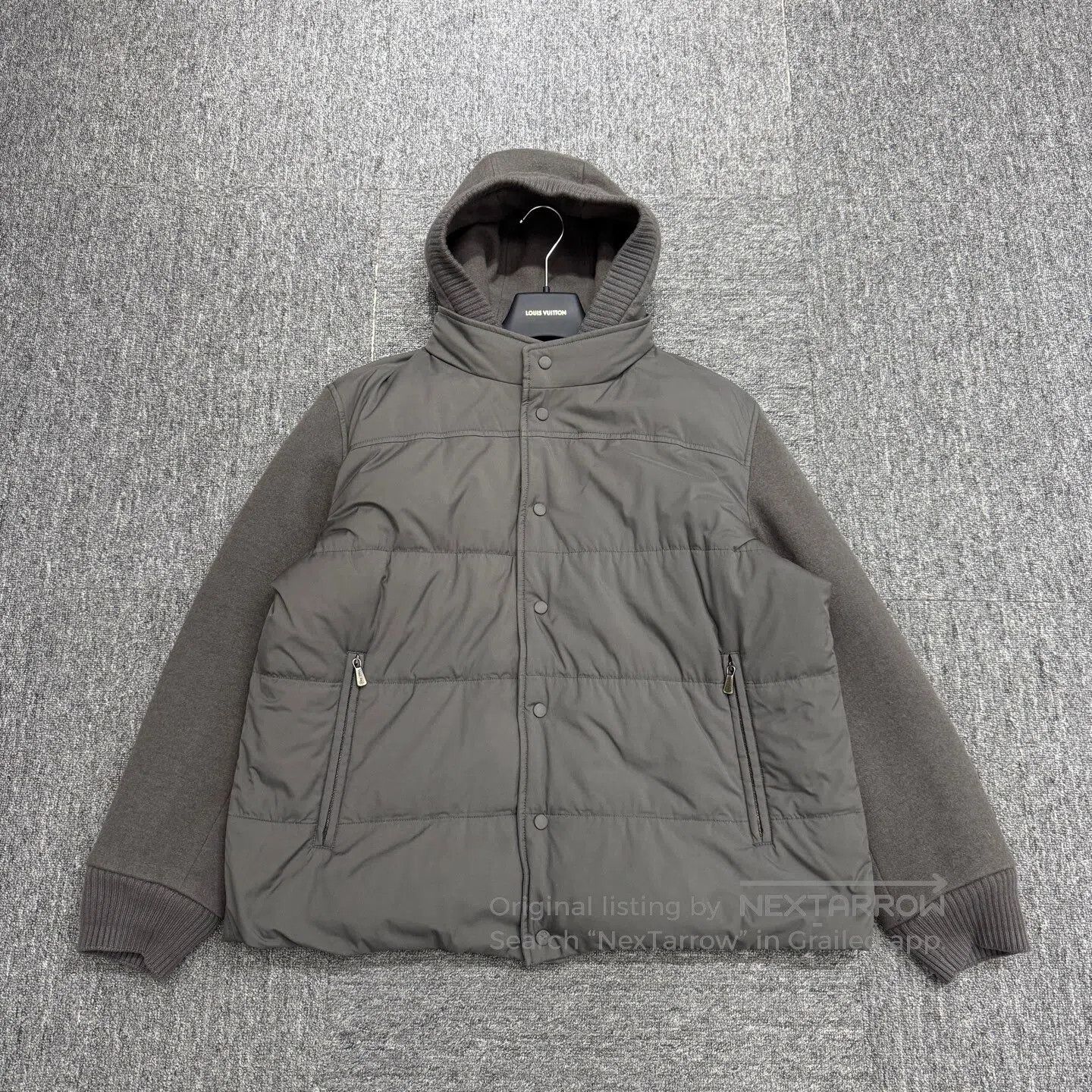Loro Piana LORO PIANA Nylon-spliced cashmere down jacket| Size US XXL / EU 58 / 5 - 1 Thumbnail