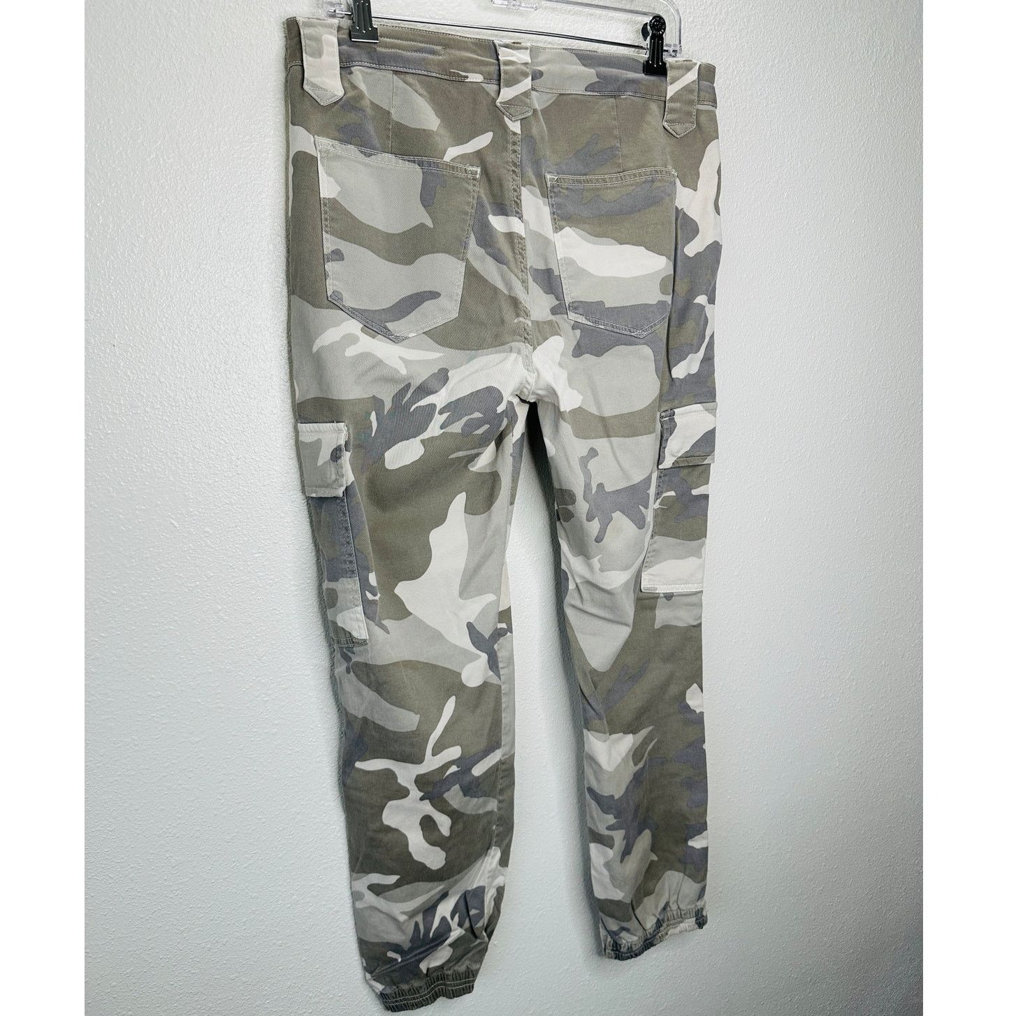Allsaints Allsaints Tan & Green Camo Nola Cargo Zip Ankle Trouser 29 Size 29" - 10 Thumbnail