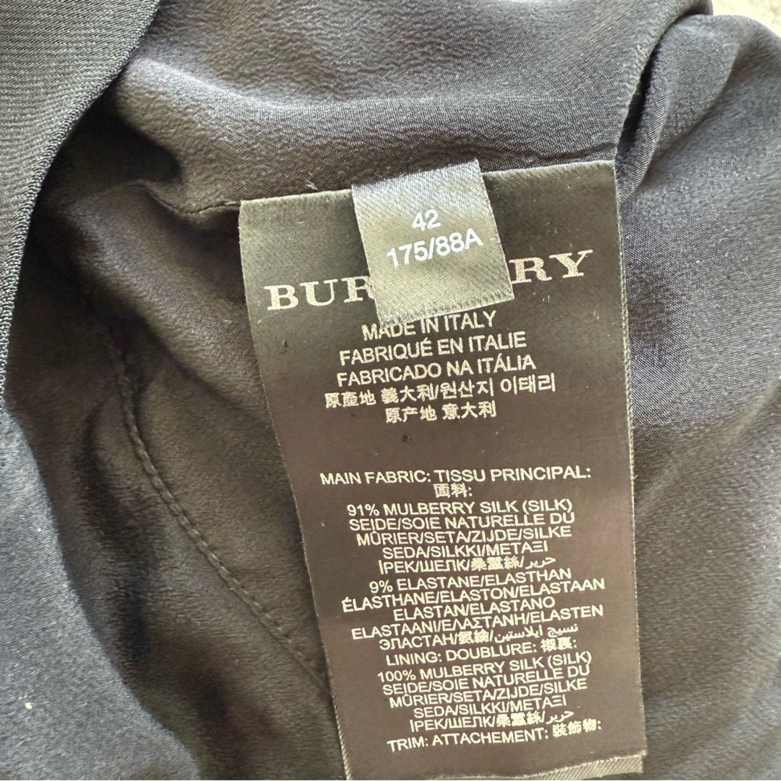 Burberry NWT!!! Burberry Prorsum women dress size 42 UK or 8 US 2995$ Size M / US 6-8 / IT 42-44 - 9 Thumbnail