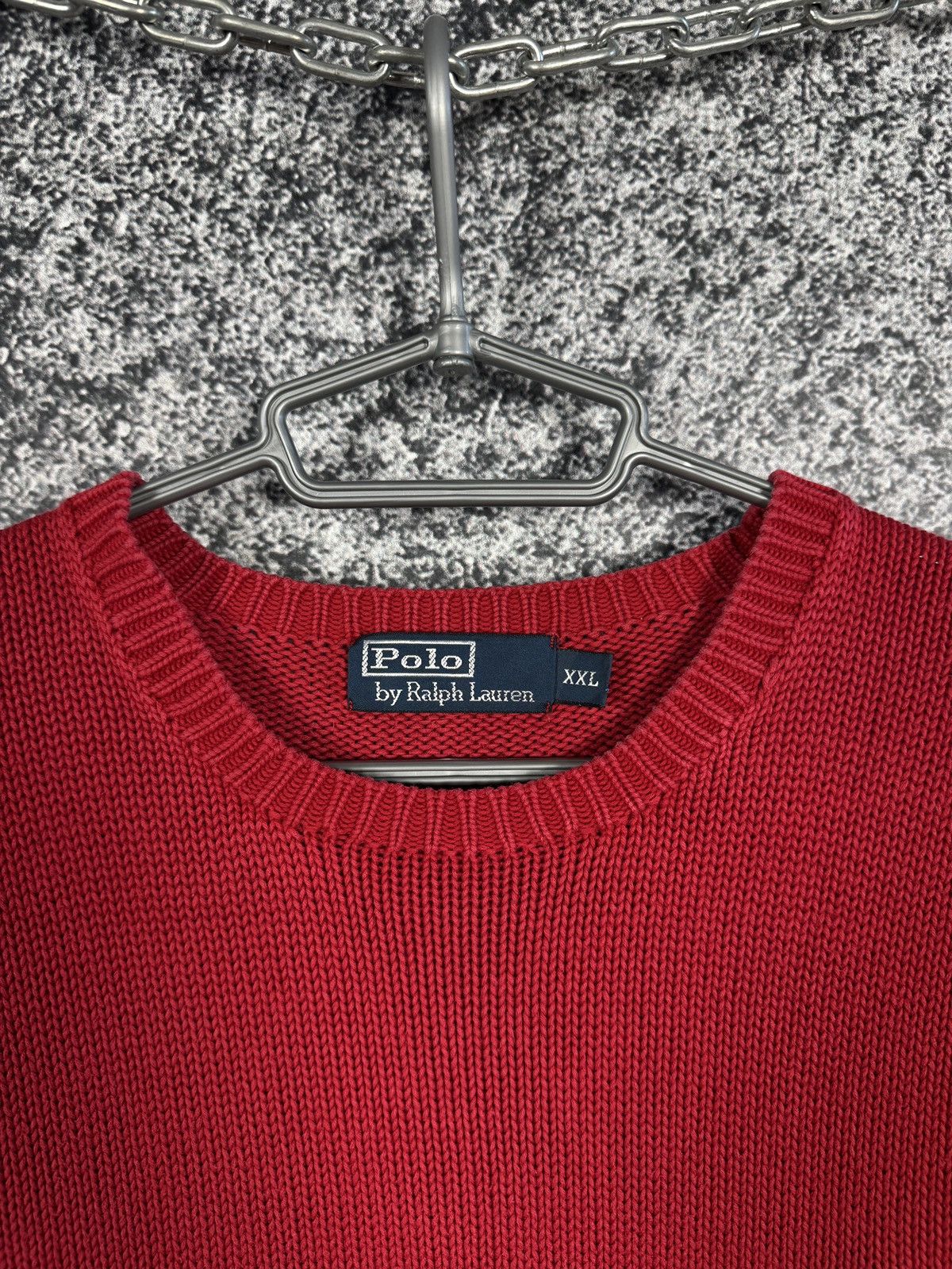 Polo Ralph Lauren Polo Ralph Lauren Vintage Crewneck Knit Sweater Pullover XXL Size US XXL / EU 58 / 5 - 8 Thumbnail