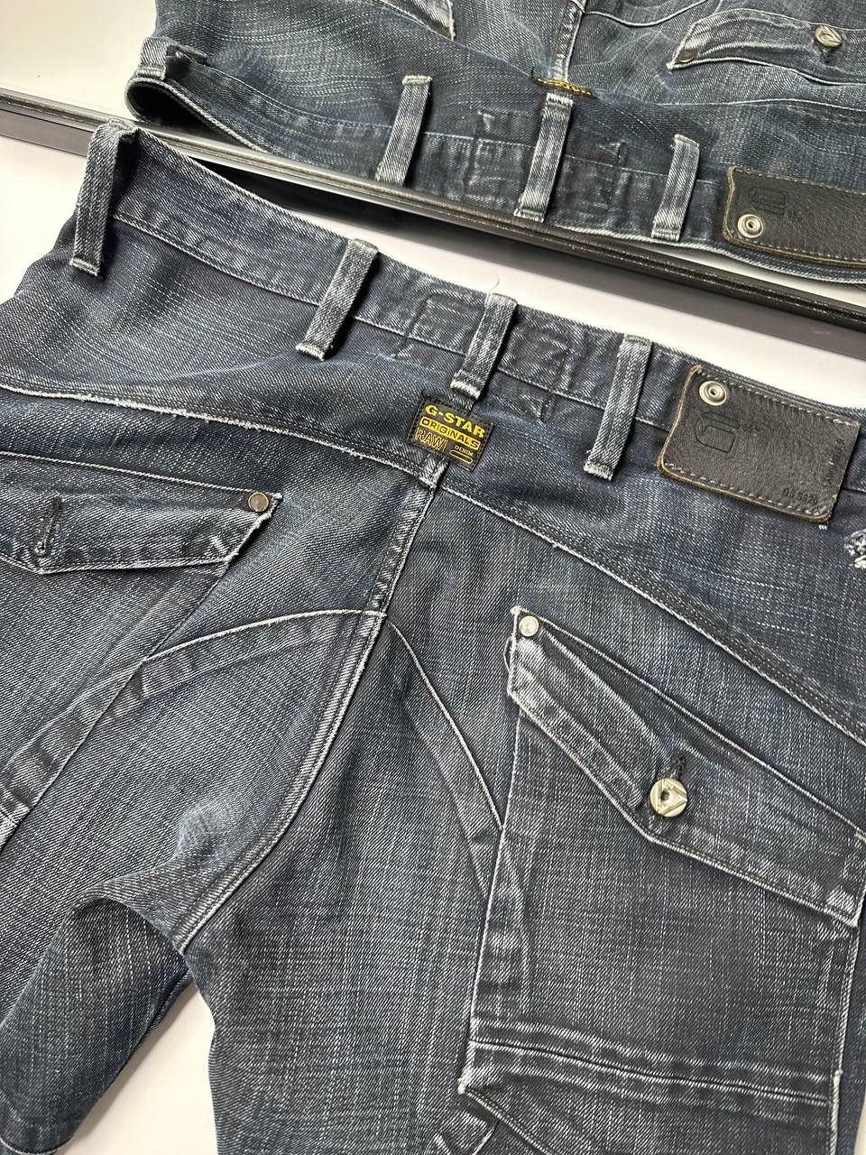 G-Star 90s Vintage Distressed Washed G Star Jean Y2K Japanese Fit Size US 32 / EU 48 - 11 Thumbnail