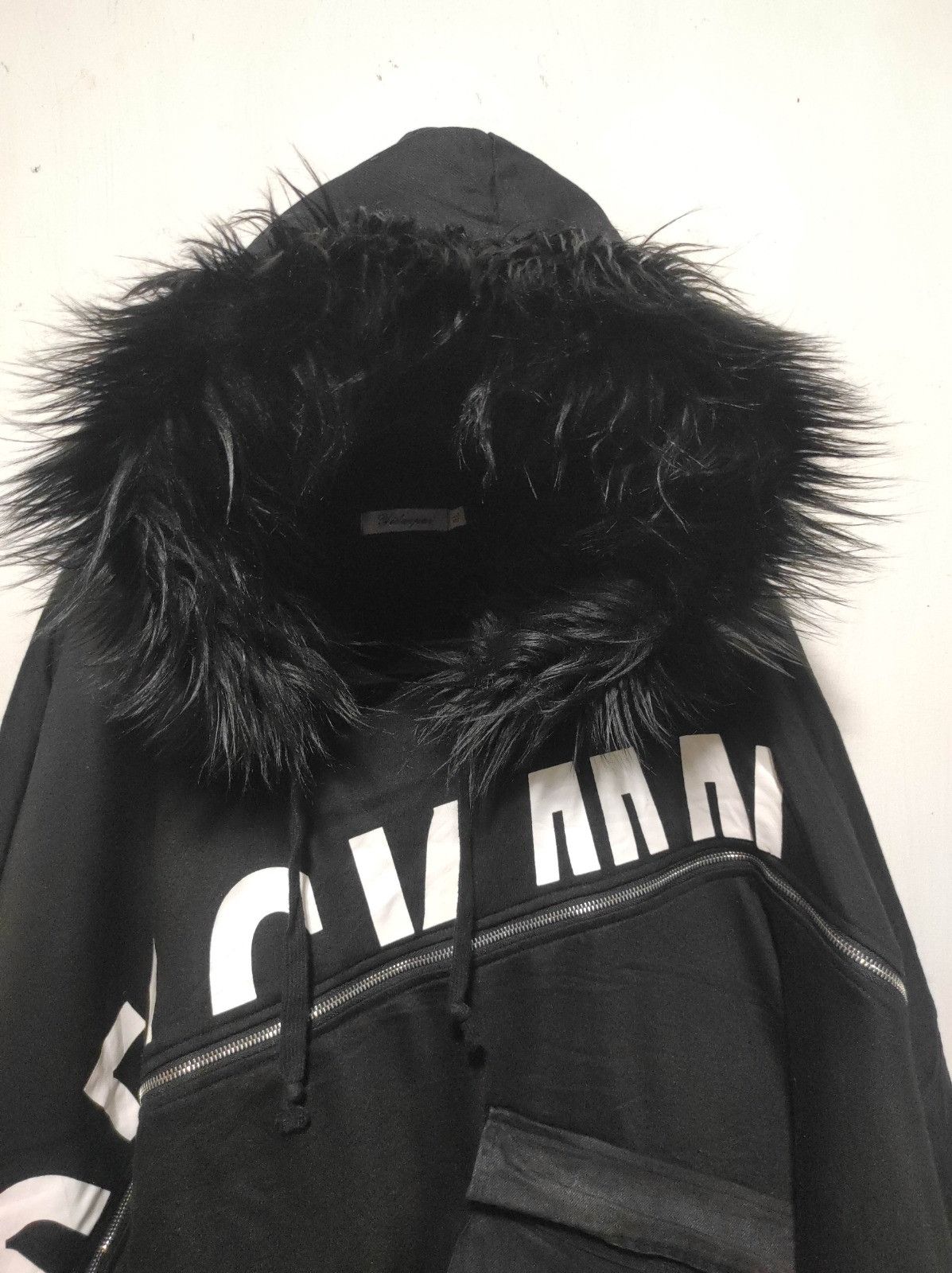Japanese Brand Yidaepai Oversized Asymmetrical zip fur hoodie LGB style Size US XL / EU 56 / 4 - 3 Thumbnail