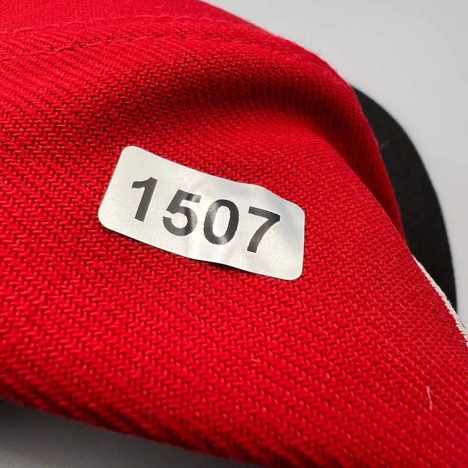 New Era Pittsburgh Pirates Hat Men 7 1/2 Red Black MLB Snap Back Cap Size ONE SIZE - 9 Thumbnail