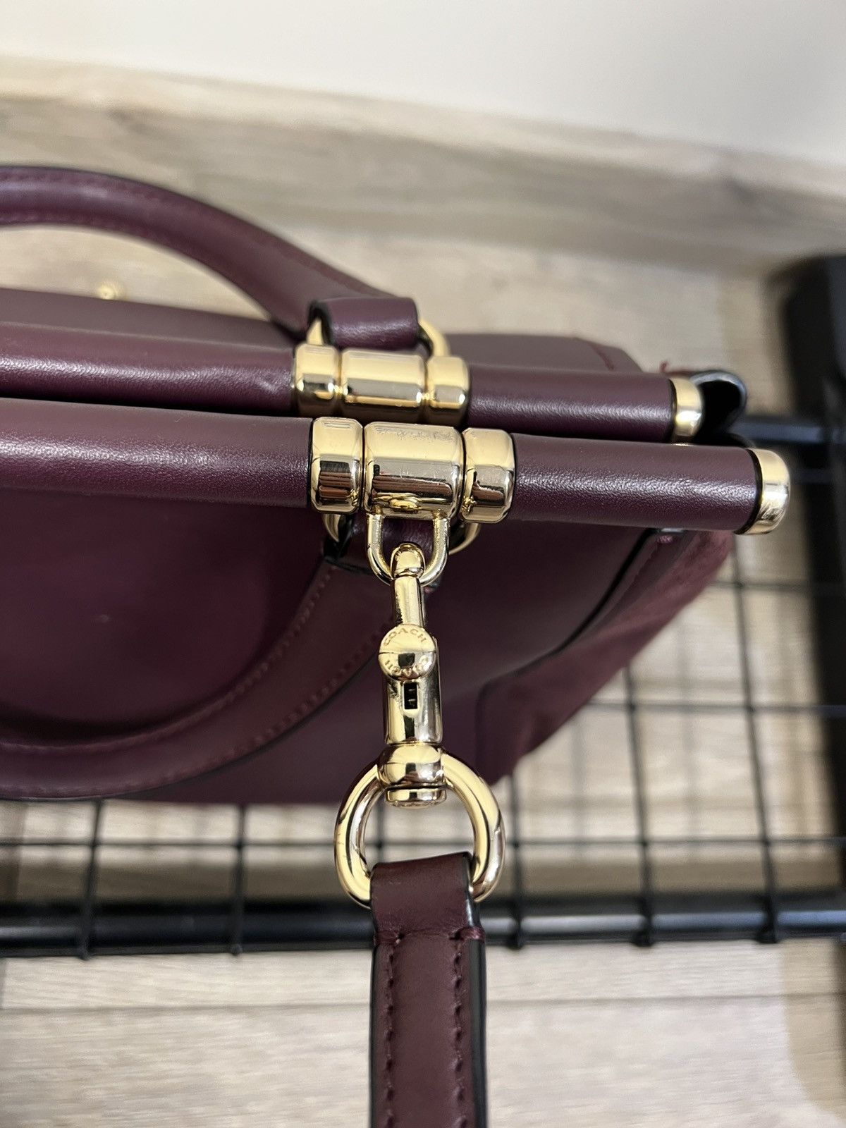 Coach Coach Mixed Leather Drifter Carryall Leather Womens Bag Size ONE SIZE - 6 Thumbnail