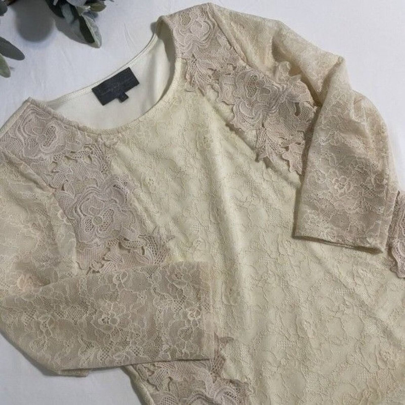 Anthropologie Anthropologie Ardith Lace top by Sunday in Brooklyn Medium Size M / US 6-8 / IT 42-44 - 12 Thumbnail