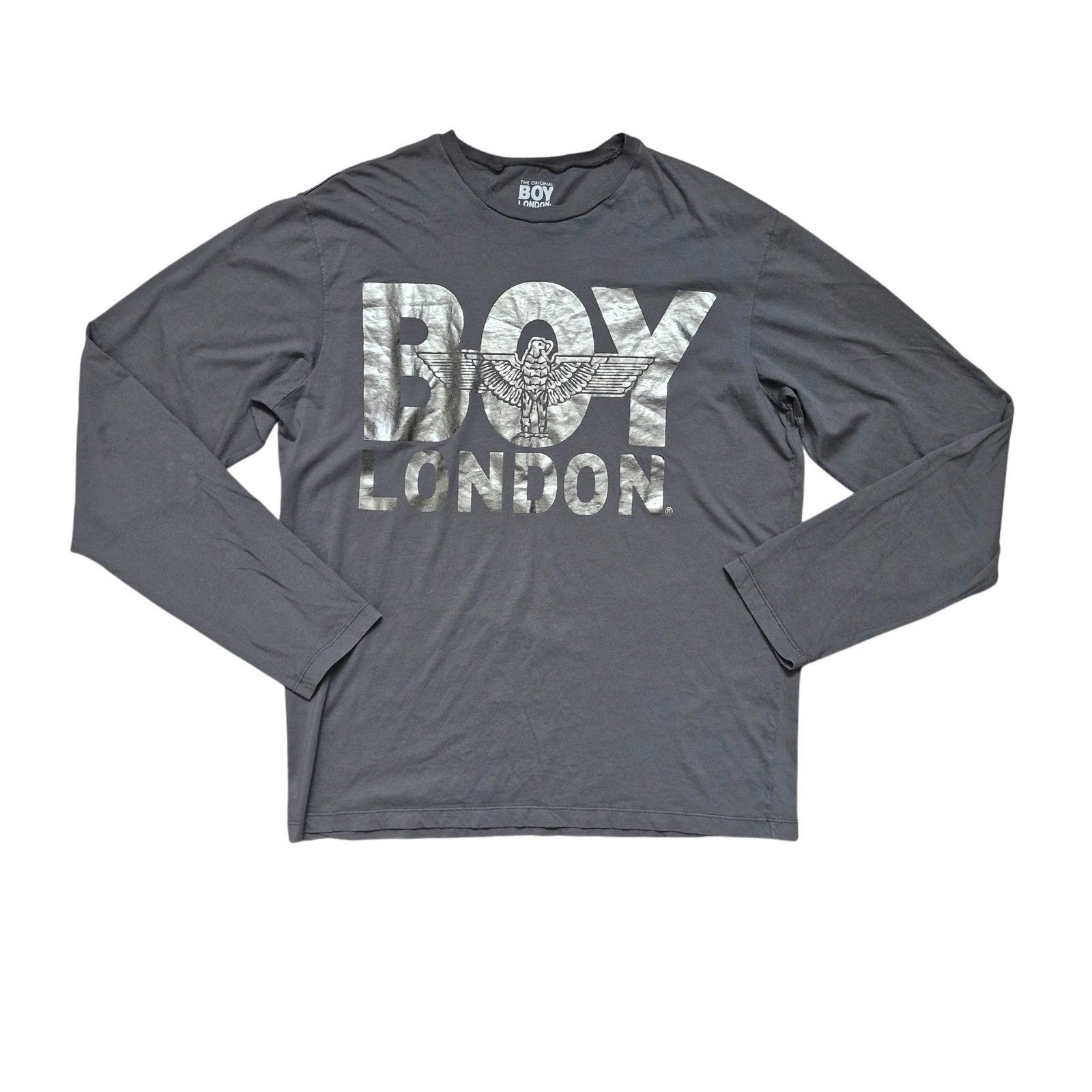 Boy London BOY LONDON Men’s Long Sleeve Shirt Size L Metallic Logo Size US L / EU 52-54 / 3 - 1 Thumbnail