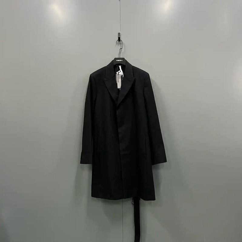 Dior Dior Black Mid-Length Cotton Coat for Men 0089 Size US M / EU 48-50 / 2 - 1 Thumbnail