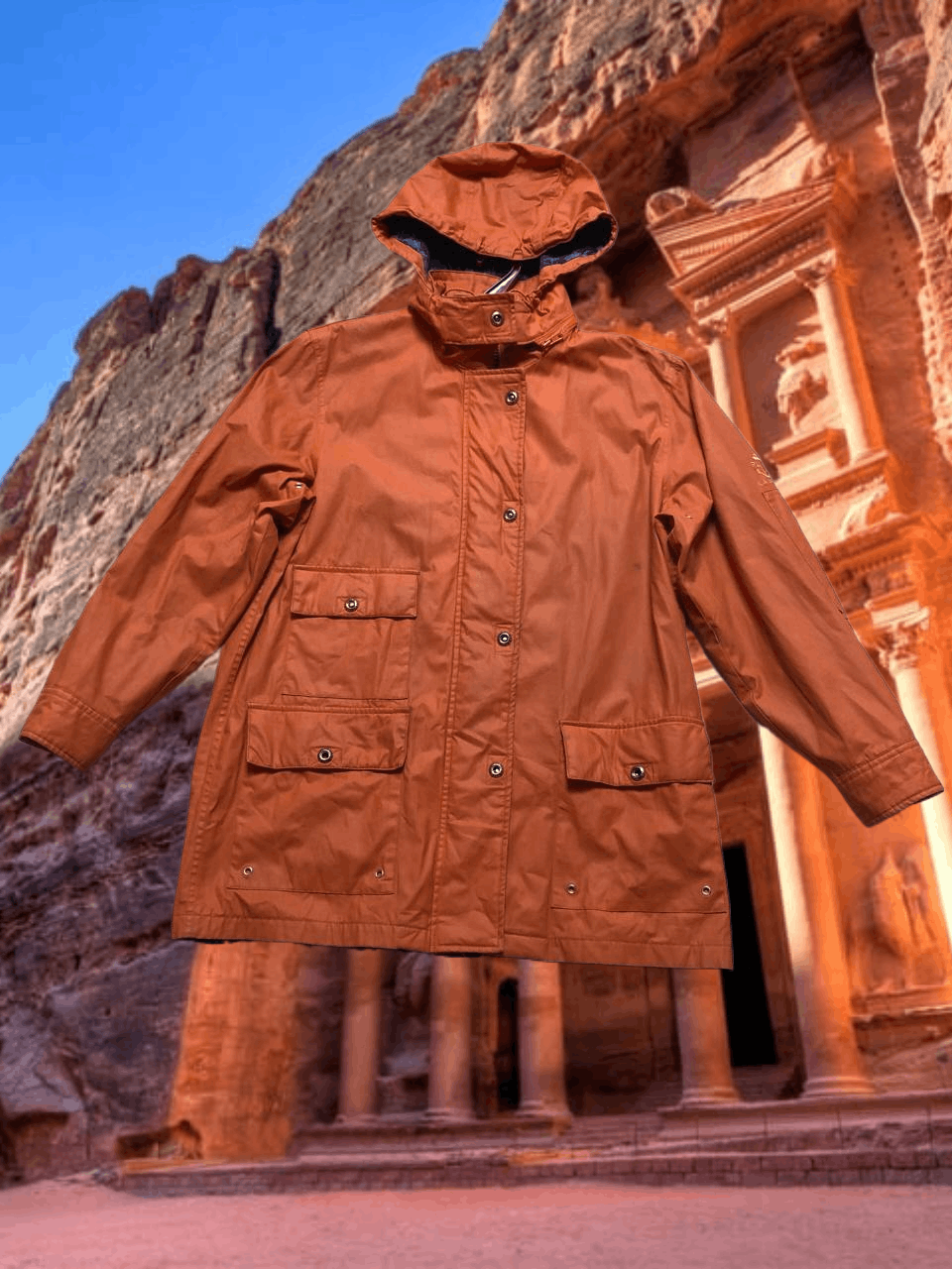 Ralph Lauren Streetwear orange jacket Ralph Lauren Y2K size L vintage Size US L / EU 52-54 / 3 - 1 Thumbnail