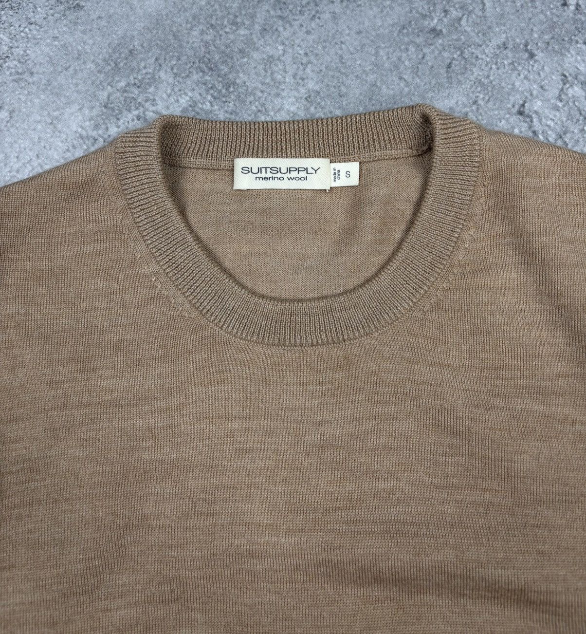 Vintage Suitsupply Men’s Merino Wool Pullover Medium Size US M / EU 48-50 / 2 - 3 Thumbnail
