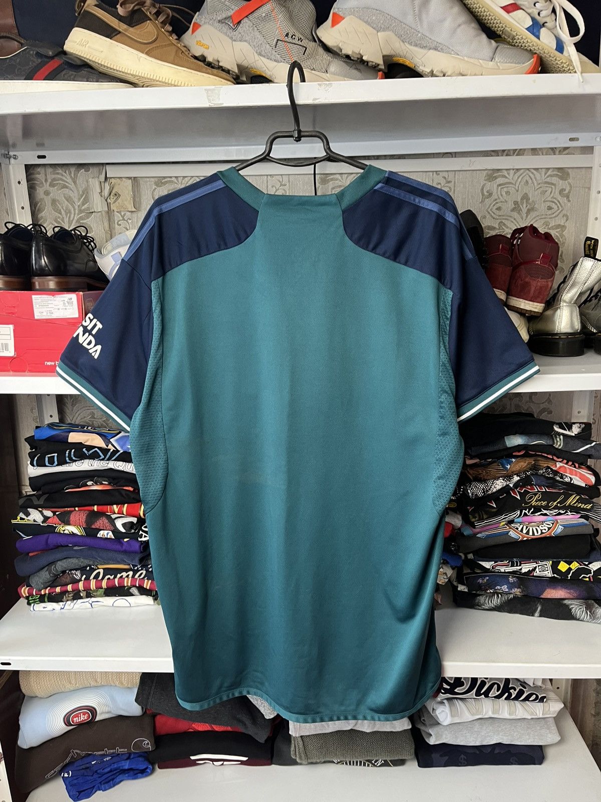 Other Vintage Arsenal 23/24 Blockcore Jersey Y2K Drill Size US XXL / EU 58 / 5 - 3 Thumbnail