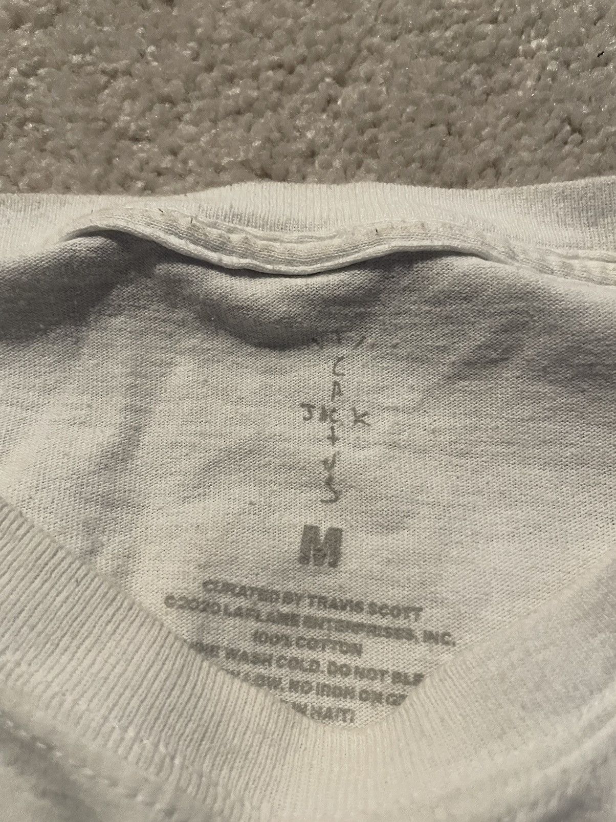 Nike × Travis Scott Nike X Travis Scott X Mcdonald’s collab t-shirt Size US M / EU 48-50 / 2 - 3 Thumbnail