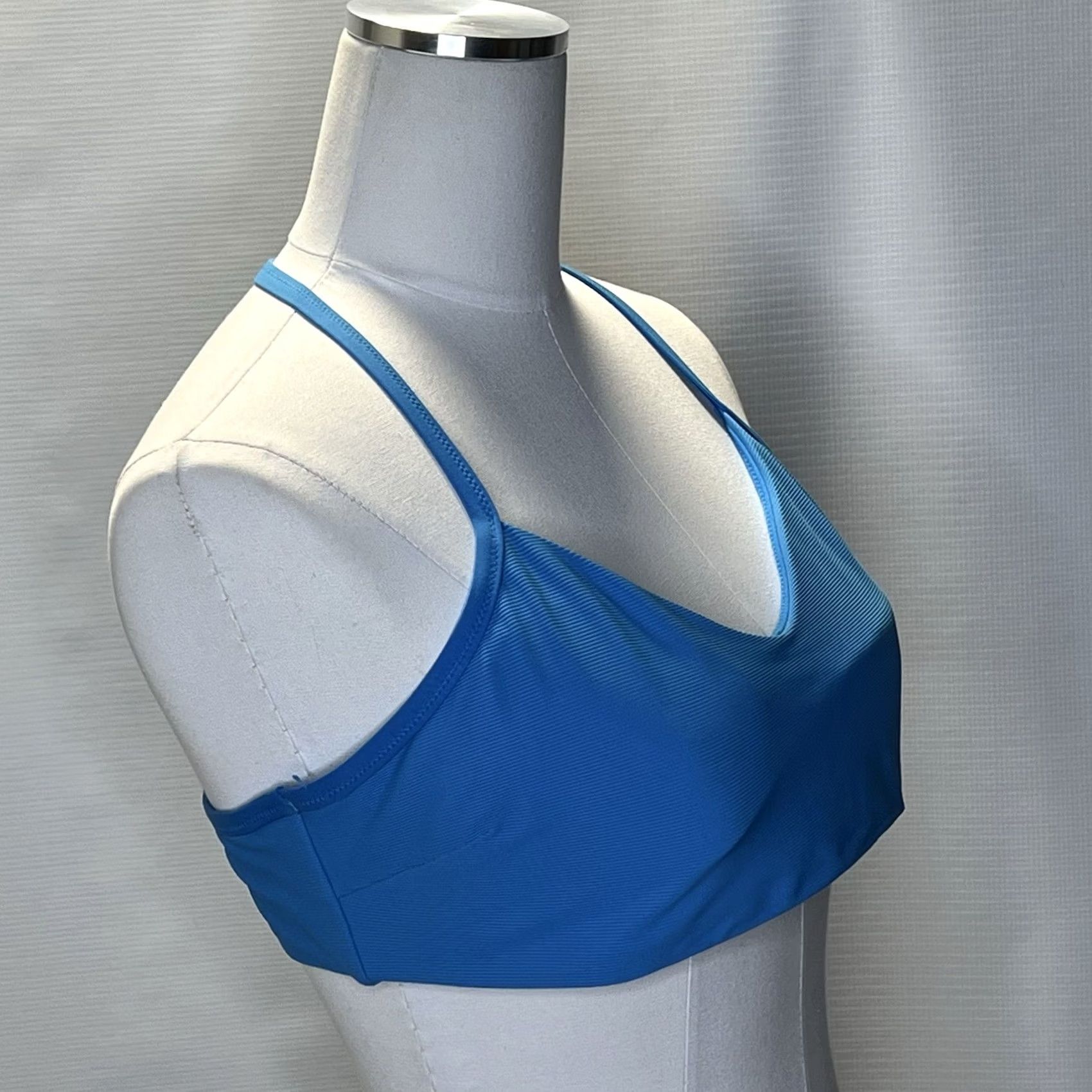Athleta Athleta Blue Bikini Top T Back Women’s XL A-C Removable Padding Size XL / US 12-14 / IT 48-50 - 2 Thumbnail
