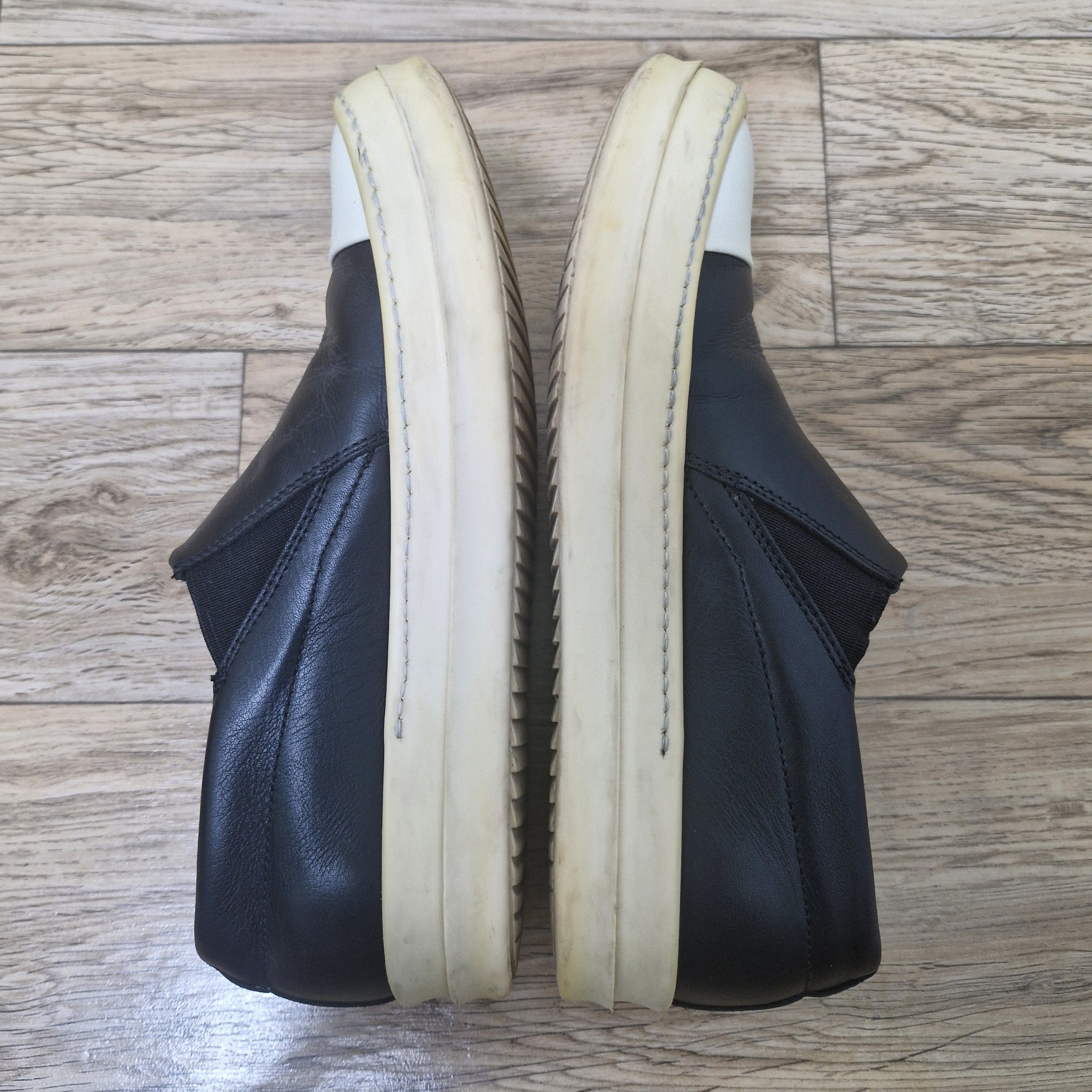 Rick Owens RICK OWENS Mainline Ramones Leather Slip Ons Size US 5 / IT 35 - 6 Thumbnail