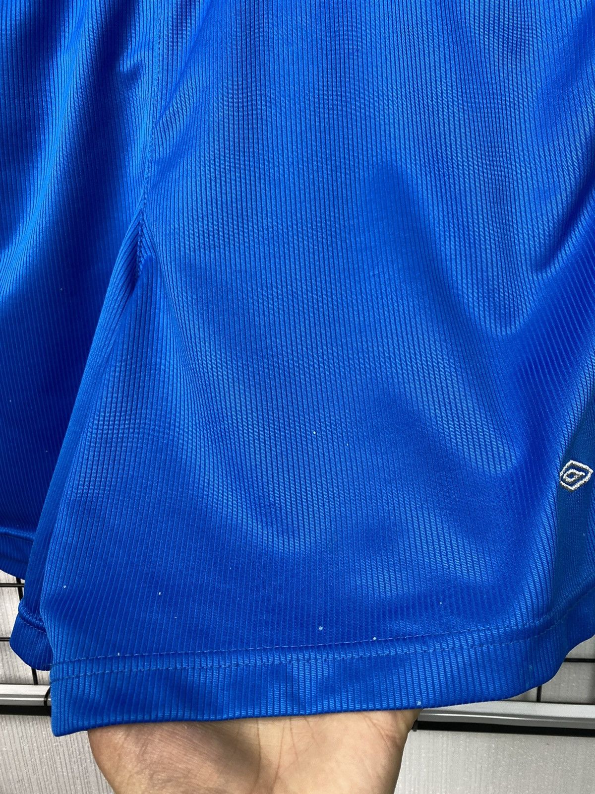 Umbro × Vintage Vintage England Umbro National Team Shorts Football Blue Men Size US 36 / EU 52 - 4 Thumbnail