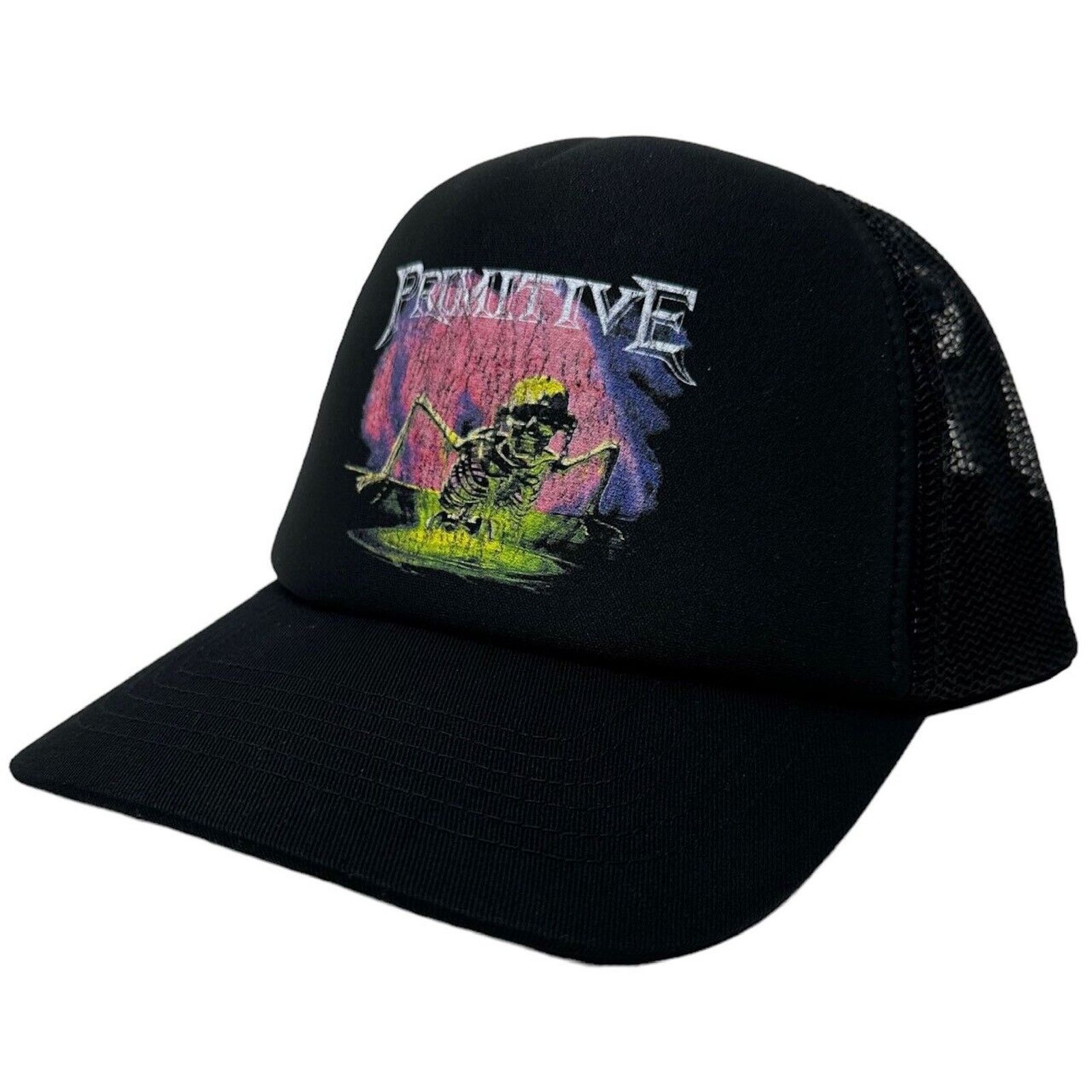 Primitive Primitive Men's X Megadeth Birth Snapback Trucker Hat Cap Size ONE SIZE - 1 Thumbnail