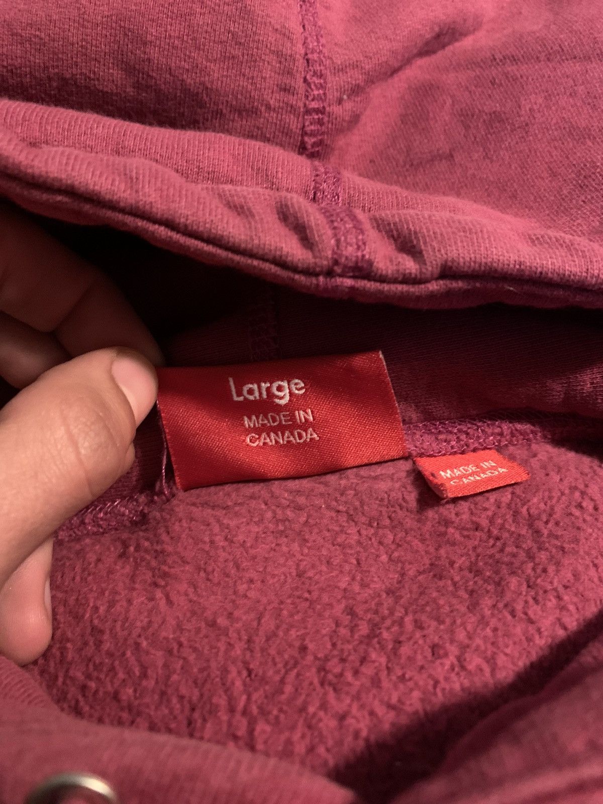 Supreme Supreme Big Box Logo Hoodie Magenta (SS17) Size US L / EU 52-54 / 3 - 5 Thumbnail