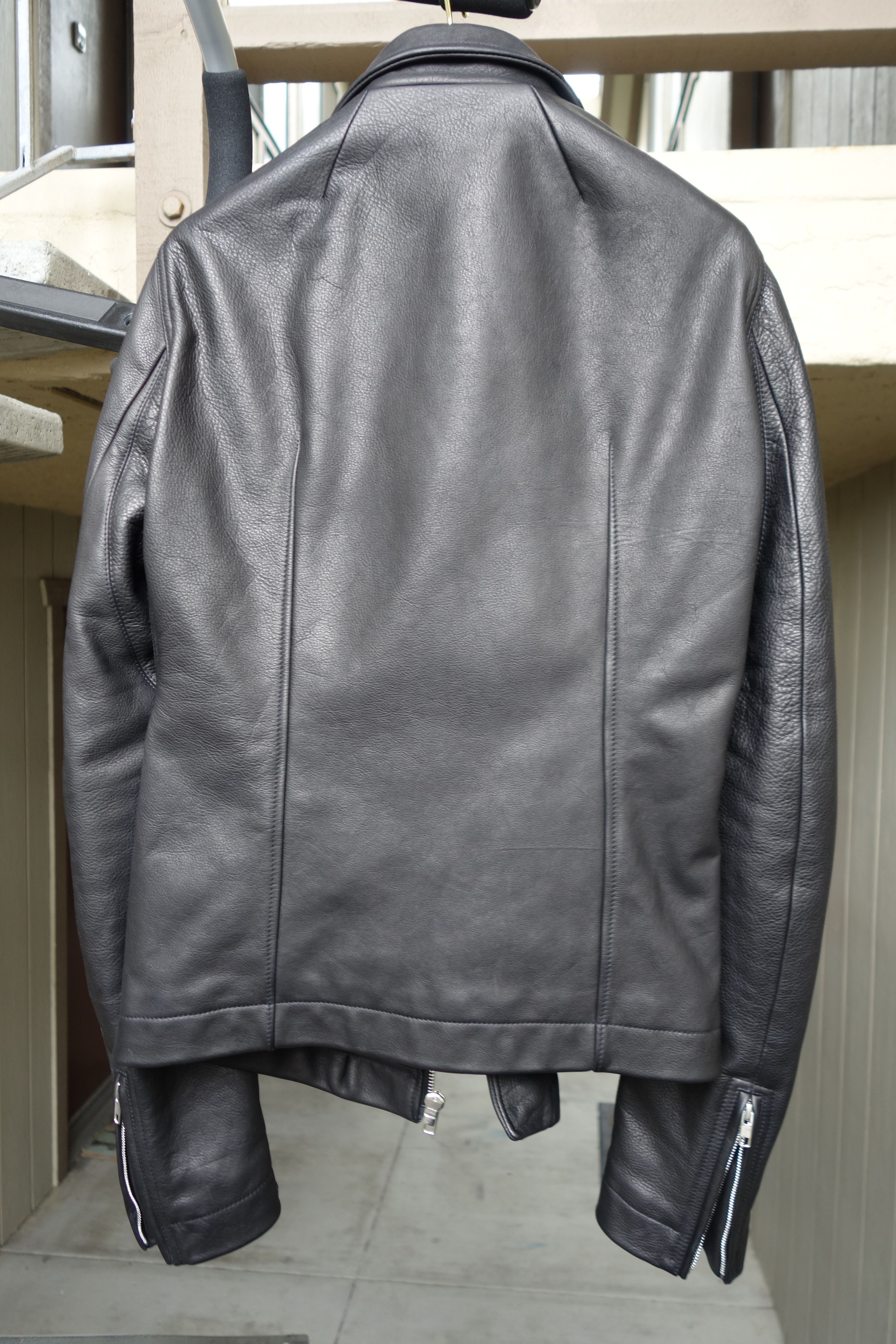 Rick Owens Rick Owens 2014 Stooges Heavy Calf Leather Jacket LCW Size US M / EU 48-50 / 2 - 5 Thumbnail