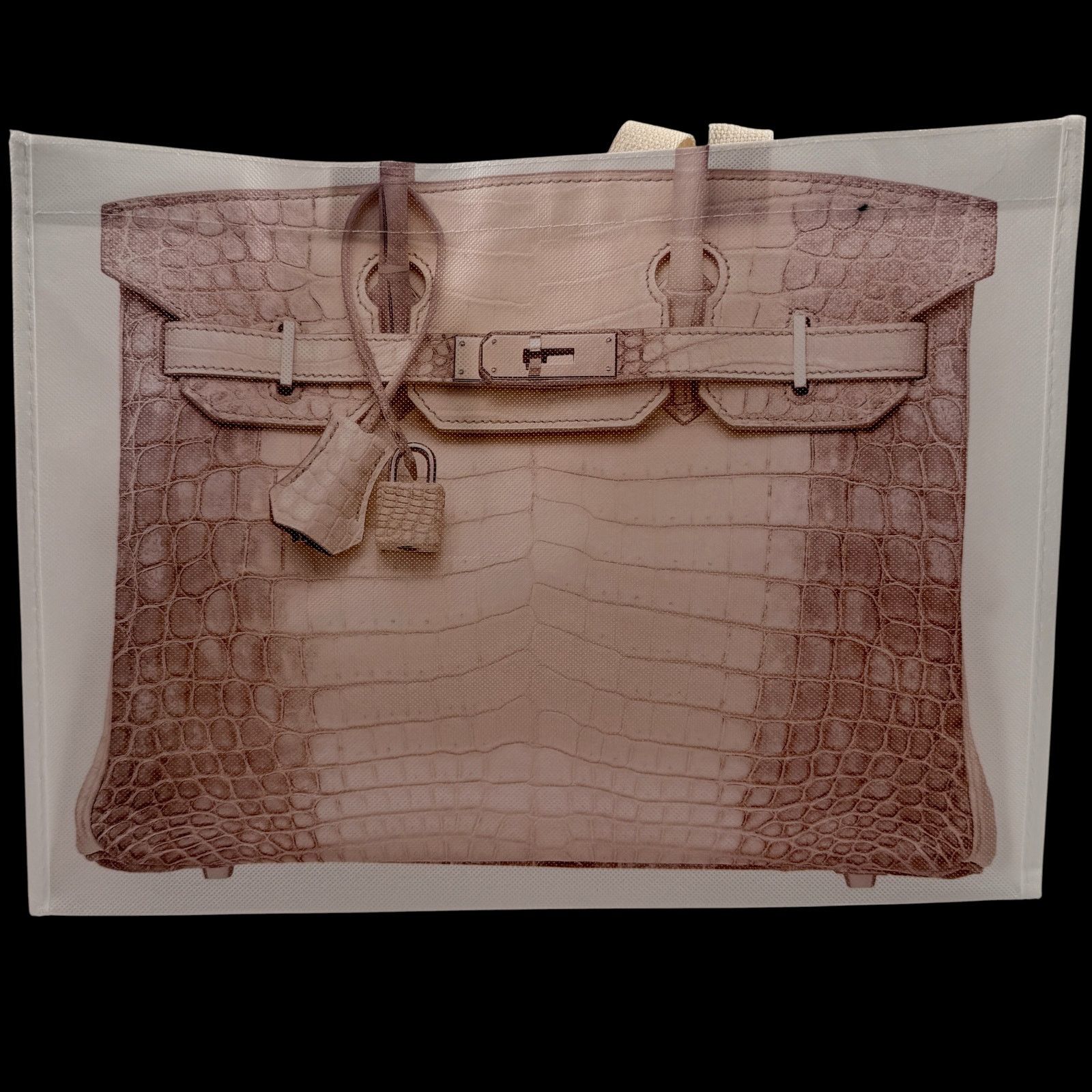 The Unbranded Brand Re-Usable Shopper Tote Size ONE SIZE - 6 Thumbnail