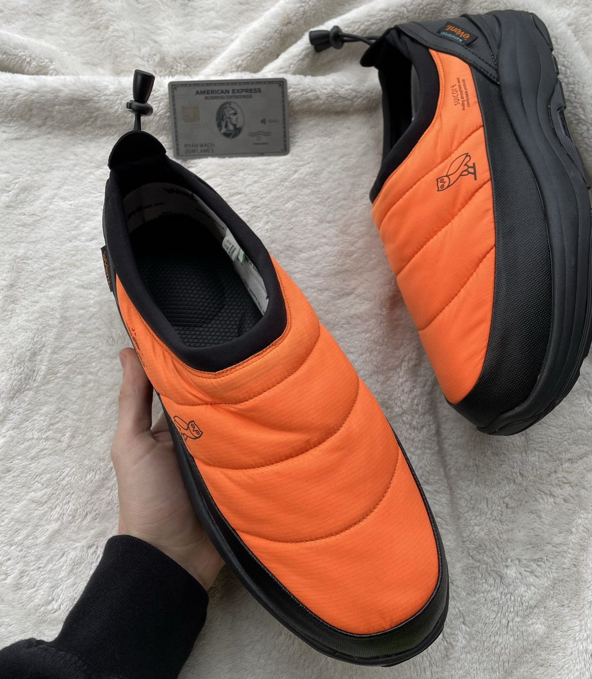 October's Very Own × Suicoke OVO x Suicoke Pepper Safety Orange Lows Size US 9 / EU 42 - 3 Thumbnail