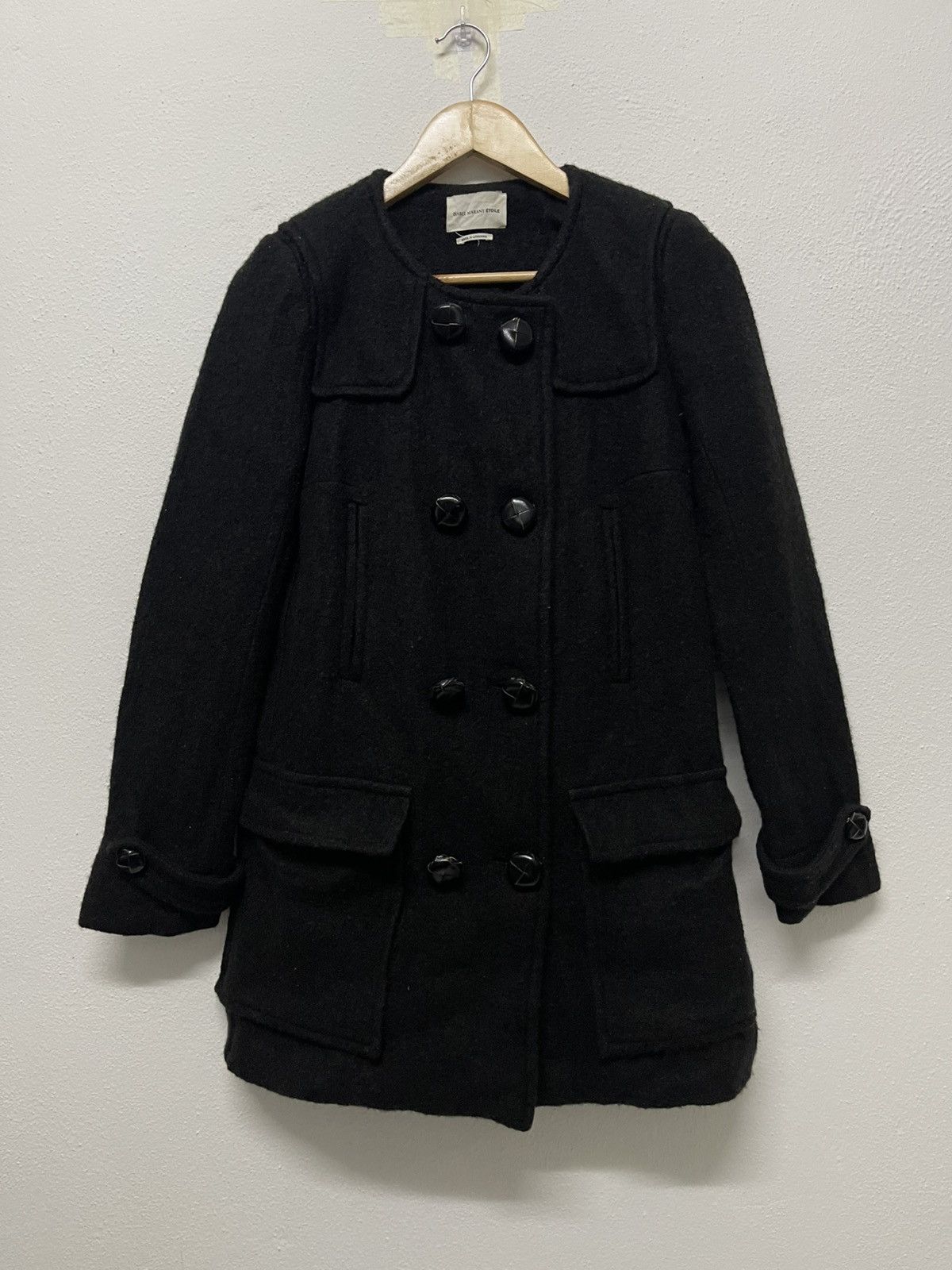 Isabel Marant 90s ISABEL MARANT ETOILE CLIFFORD COAT WOOL RARE Size XS / US 0-2 / IT 36-38 - 1 Thumbnail