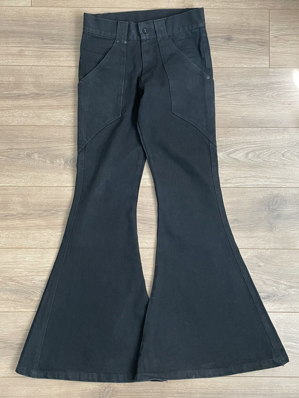 If Six Was Nine Black Bellbottoms Size US 28 / EU 44 - 1 Thumbnail