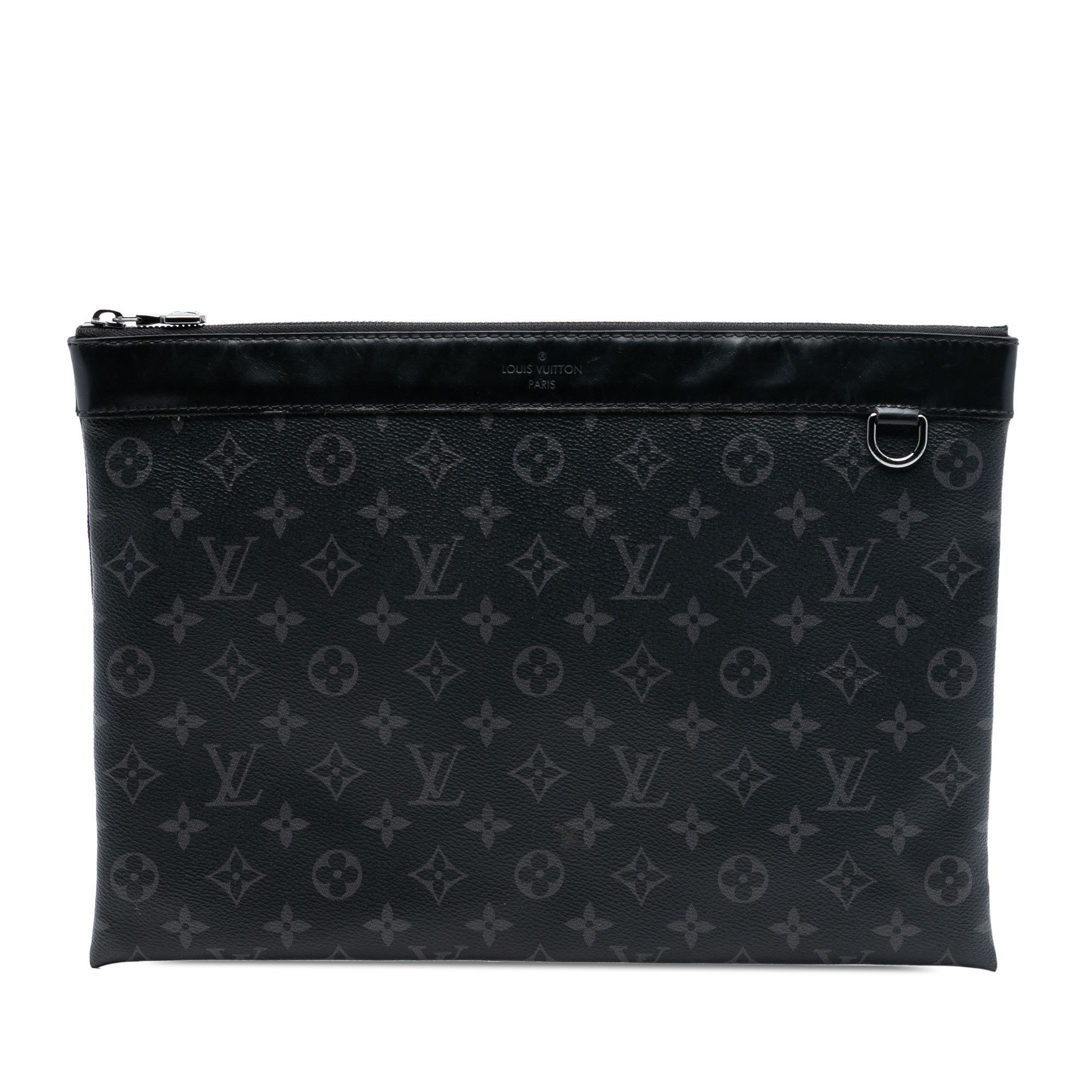 Louis Vuitton Louis Vuitton Monogram Eclipse Discovery Pochette GM Size ONE SIZE - 1 Thumbnail