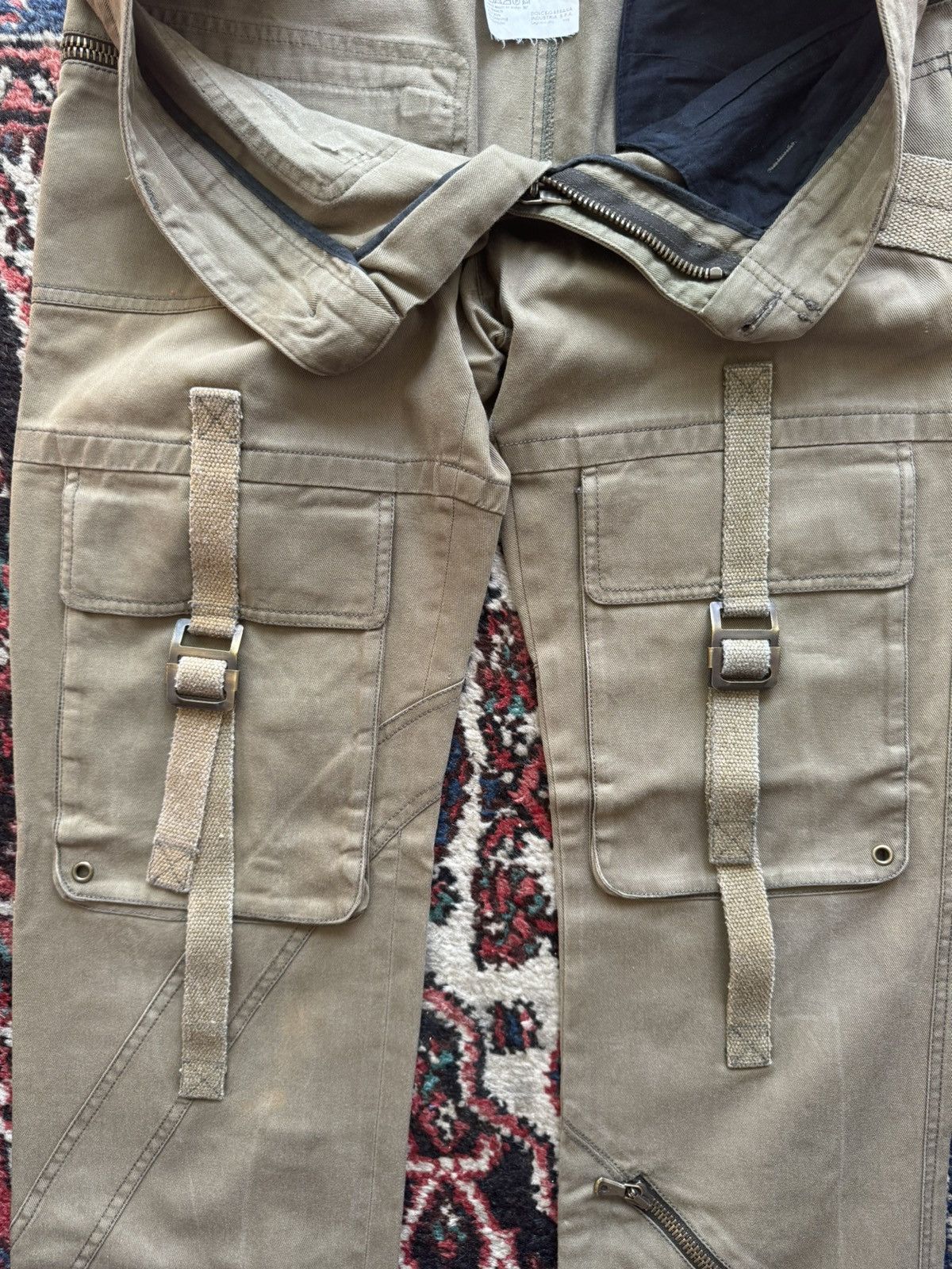 Dolce & Gabbana AW03 DOLCE & GABBANA FLIGHT PANT Size US 30 / EU 46 - 4 Thumbnail